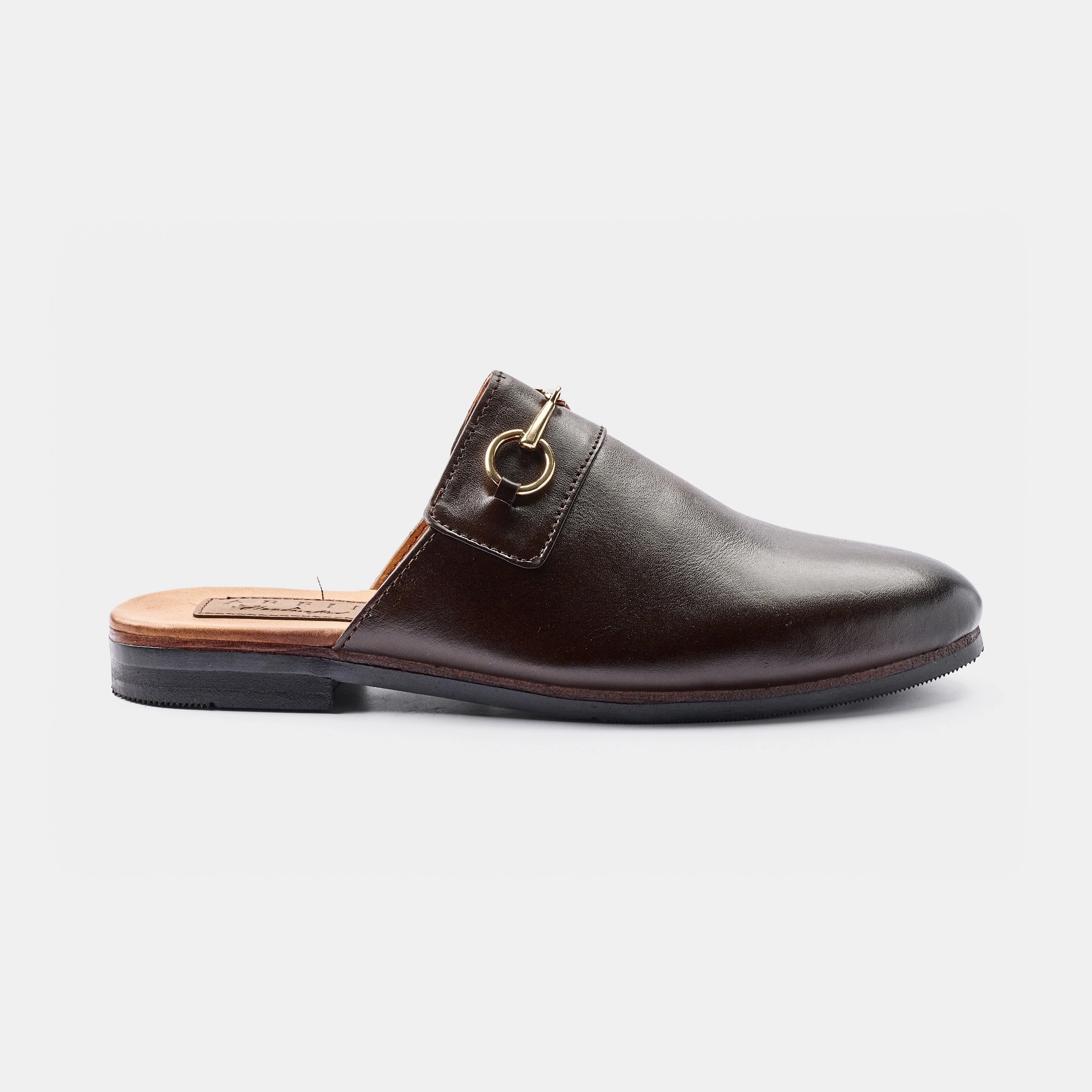 Round Cut Horsebit Half Shoe
