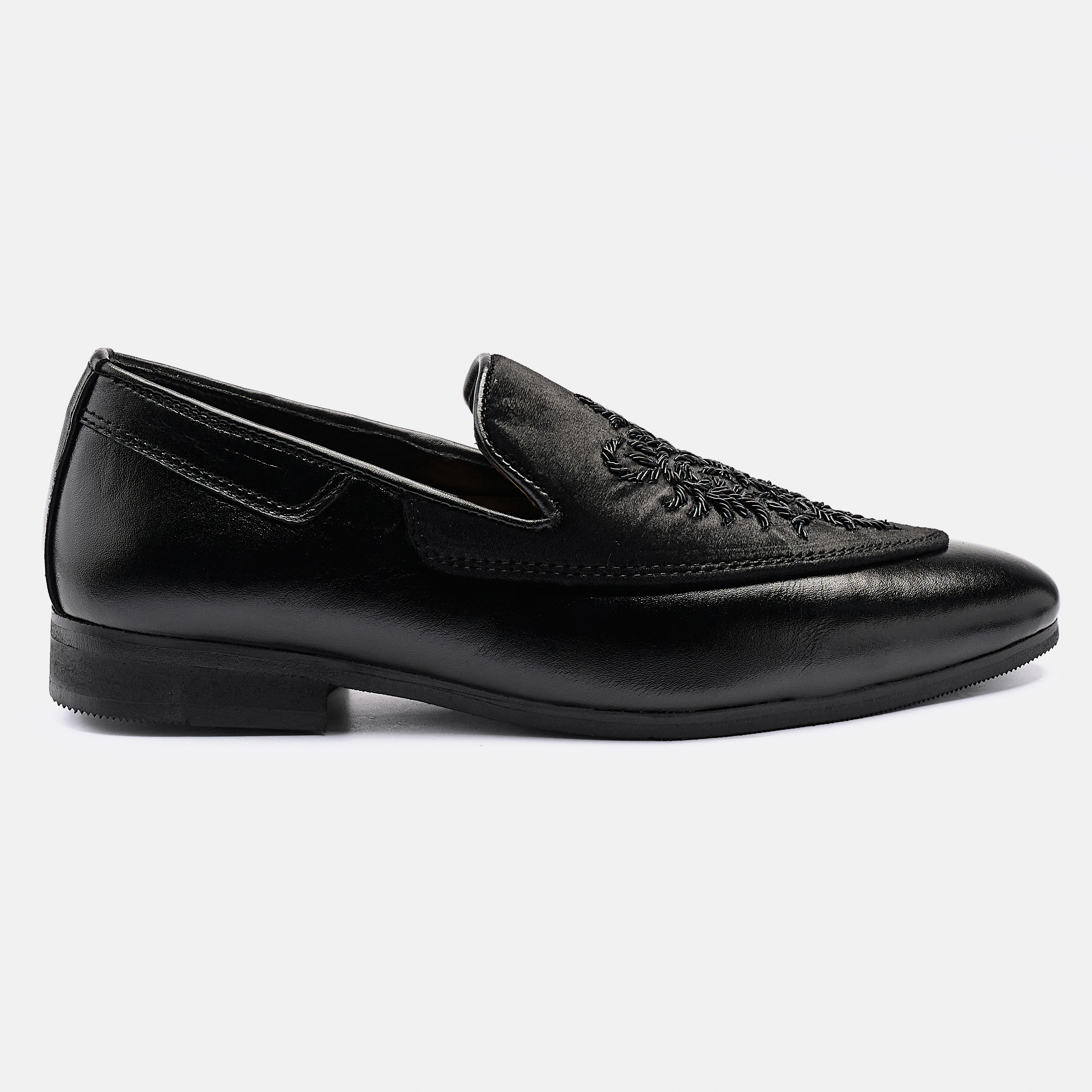 Z13 Black Leather Mix Black Work