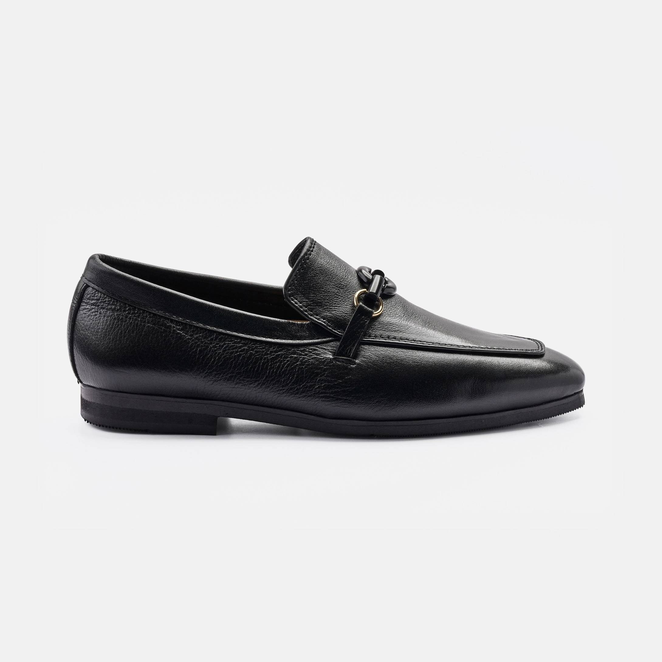 Metal Horsebit Loafer