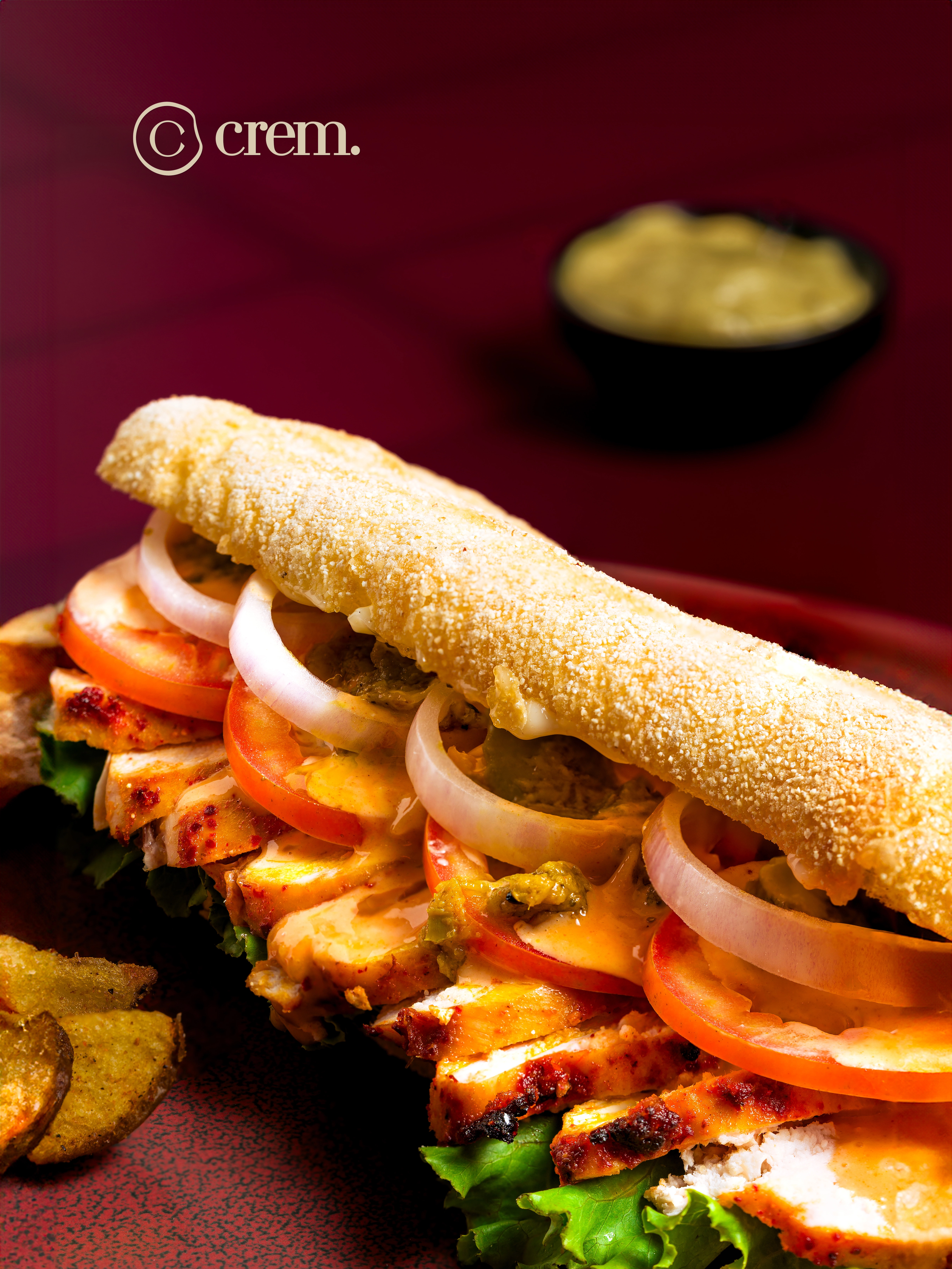 Crem Special Grilled Chicken Sandwich