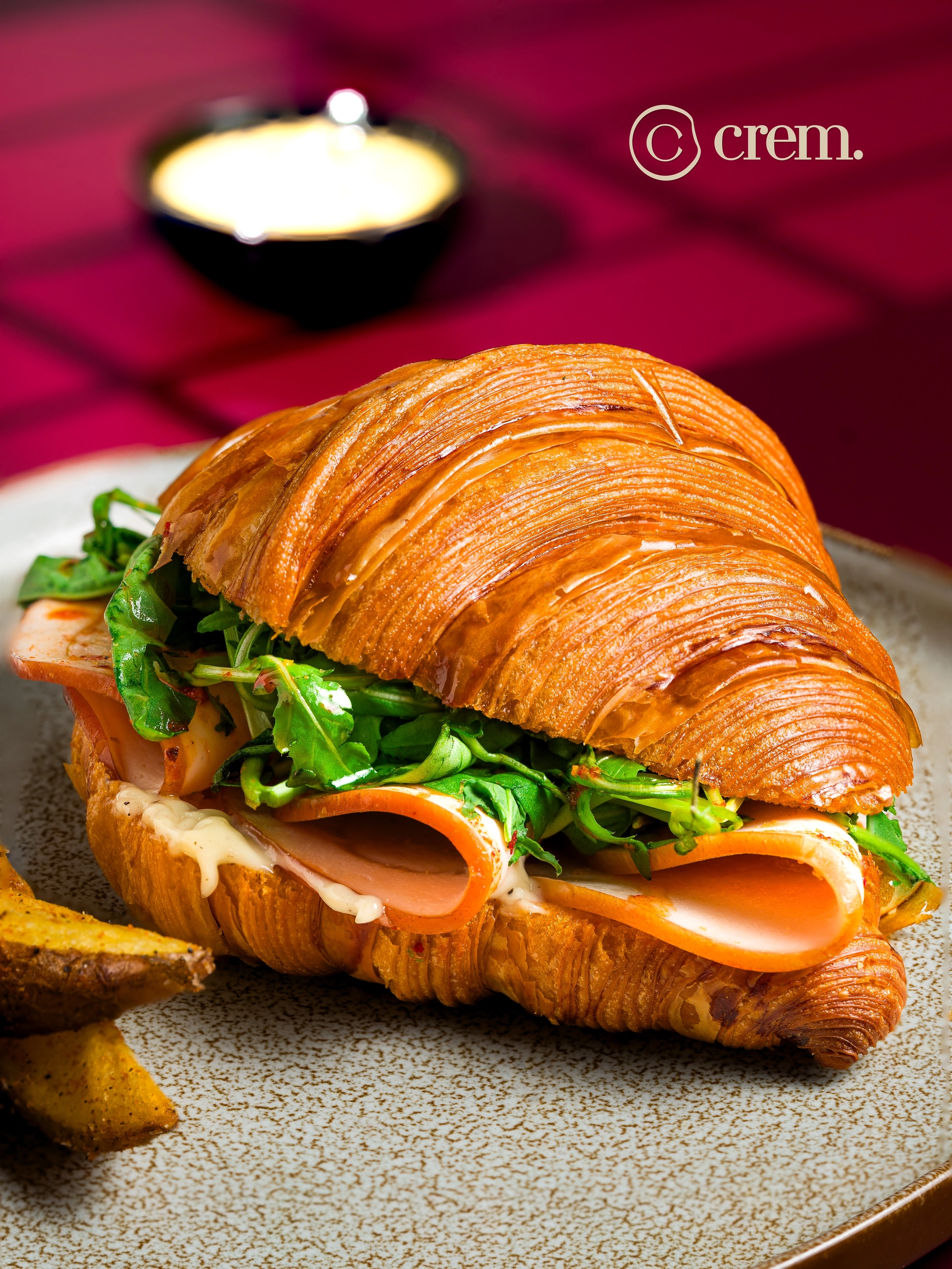 Smoked Chicken Ham Sandwich