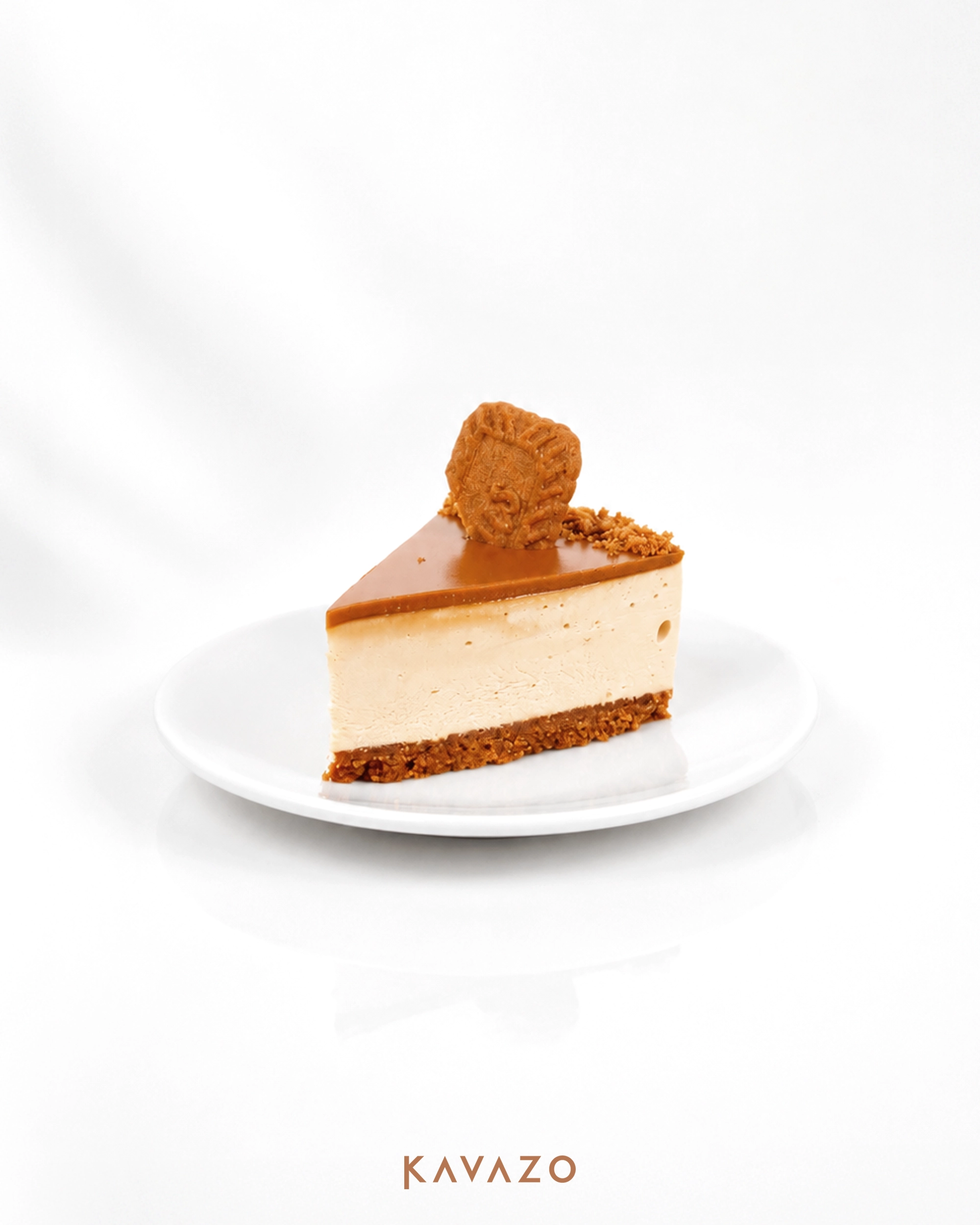 Biscoff Cheesecake Slice | Kavazo