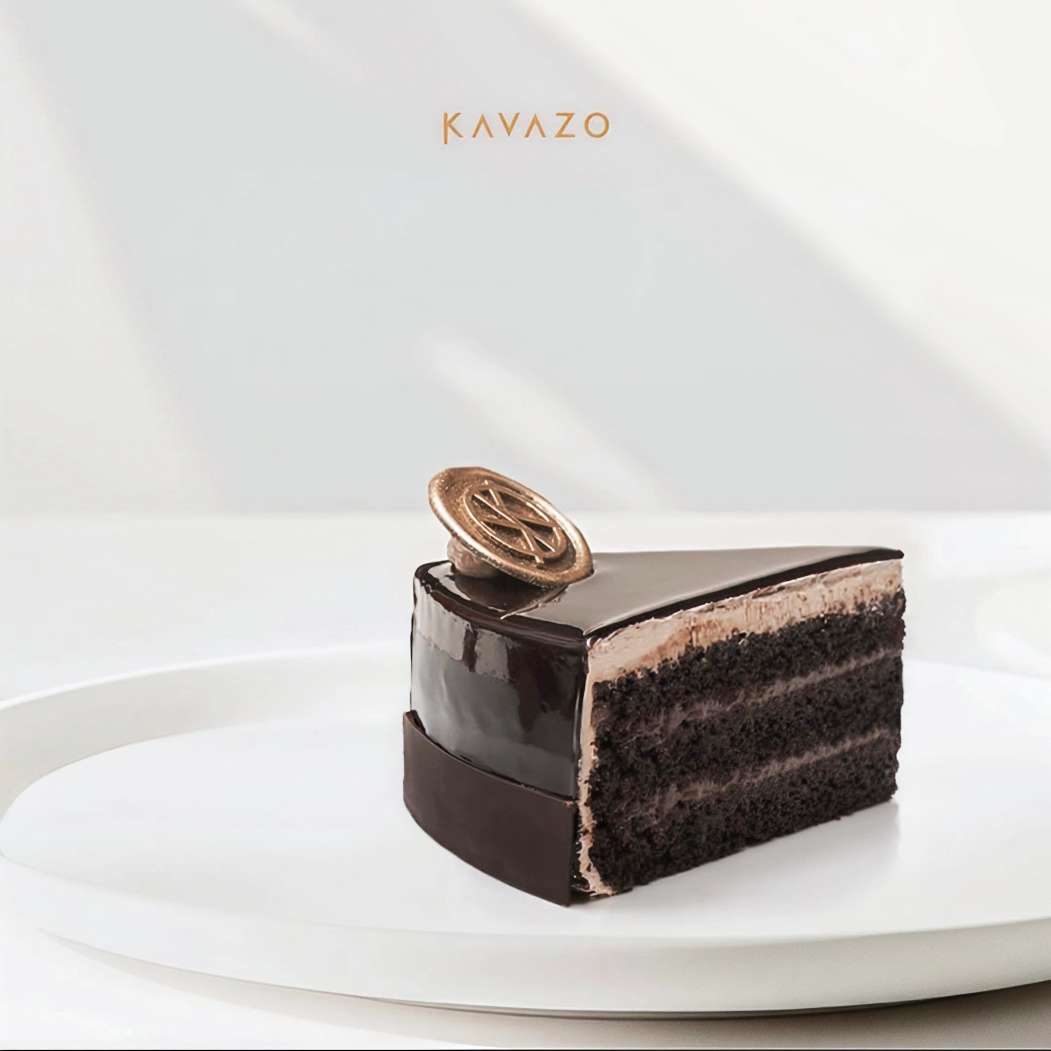 Classic Italian Chocolate Cake Slice