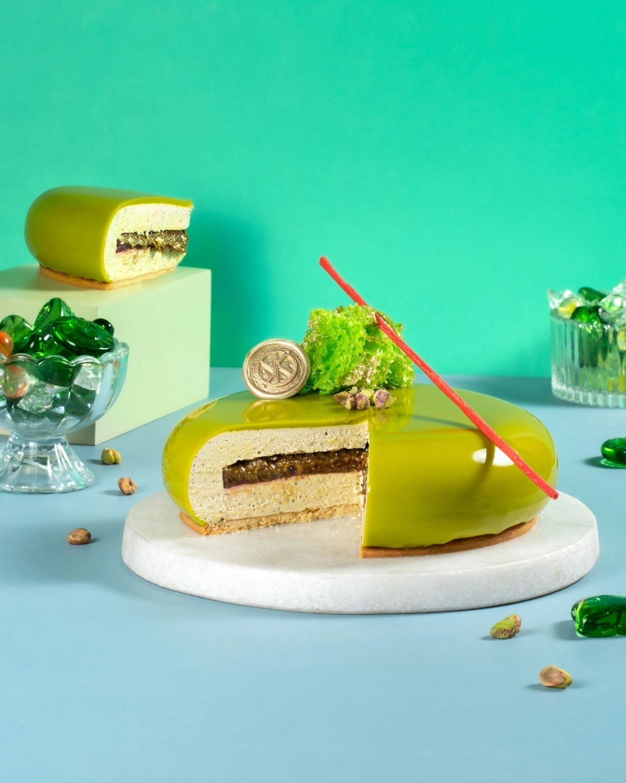 Pistachio Mousse (Grande)