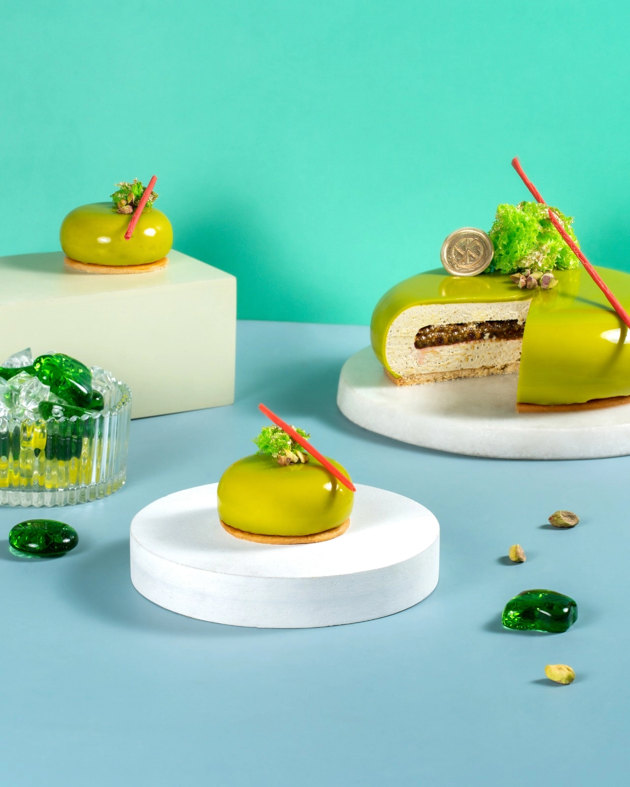 Pistachio Mousse