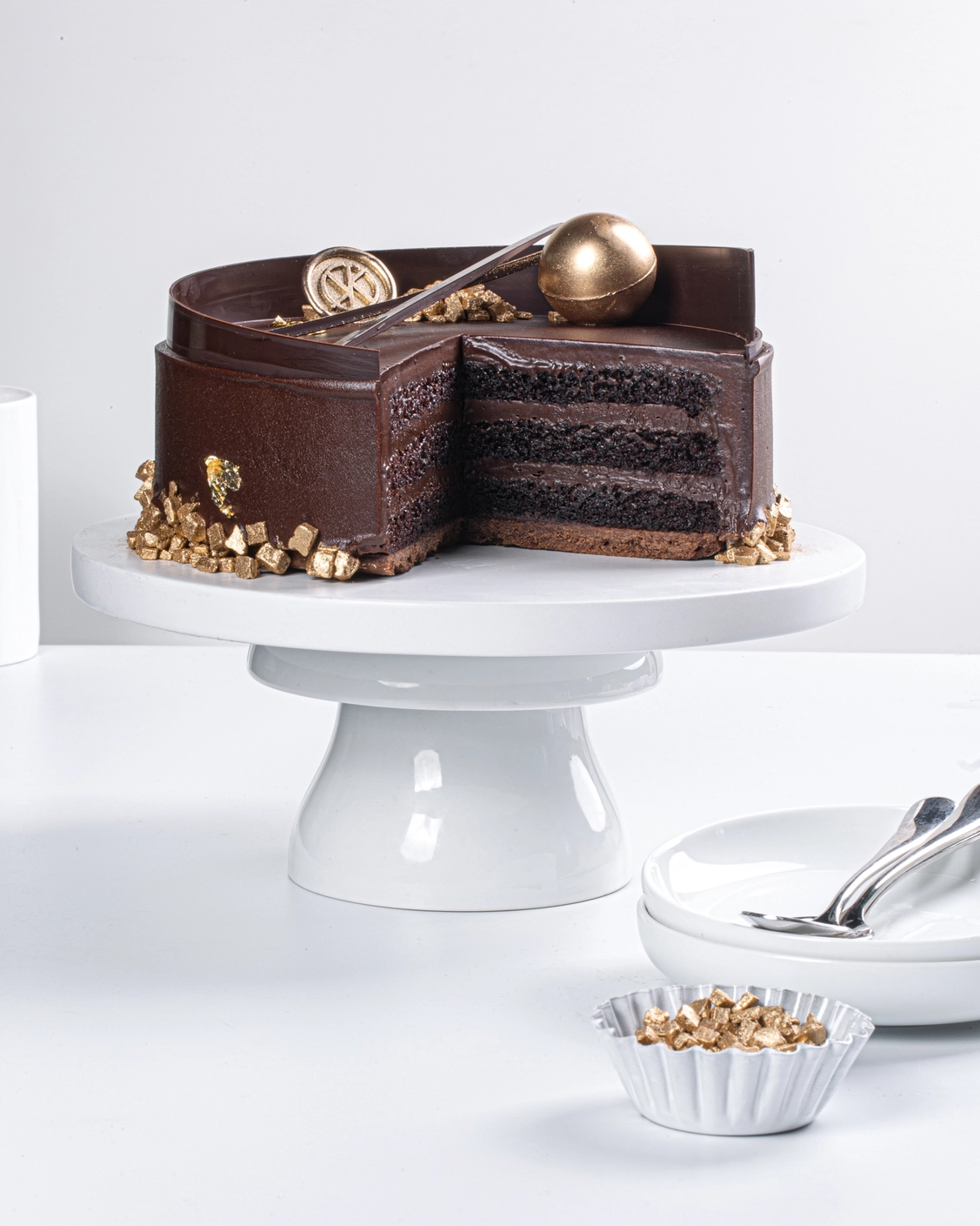 Ultimate Dense Chocolate Cake | Kavazo
