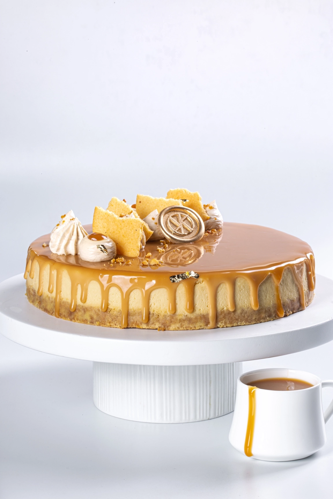 Baked Caramel Cheesecake