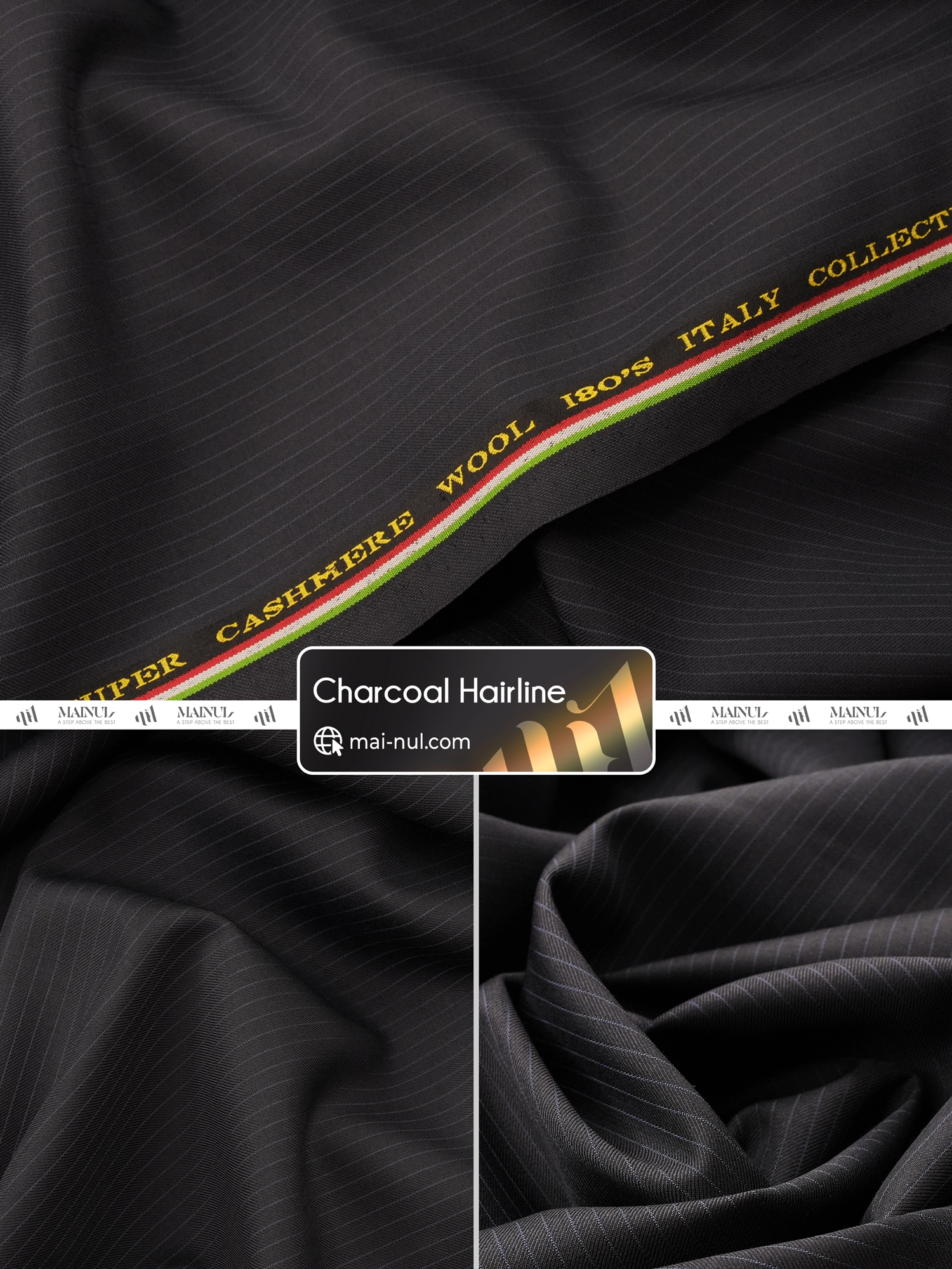 Charcoal Hairline