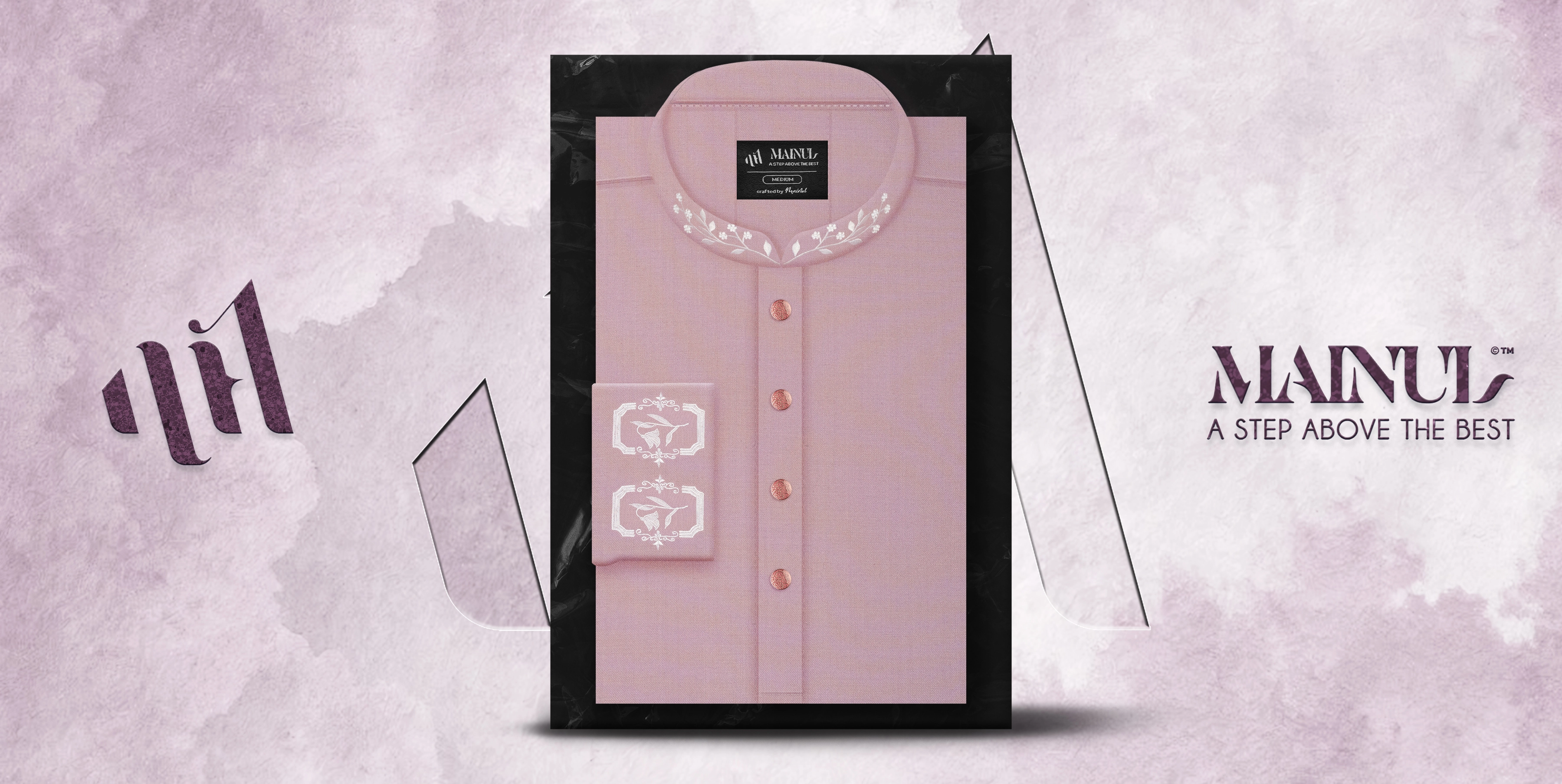 Dusty Pink Rose Élite – Signature Floral Edition