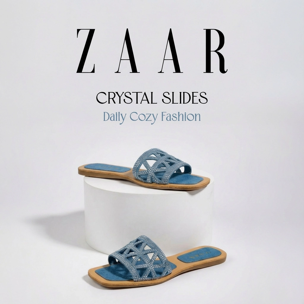 Crystal Indigo Slides