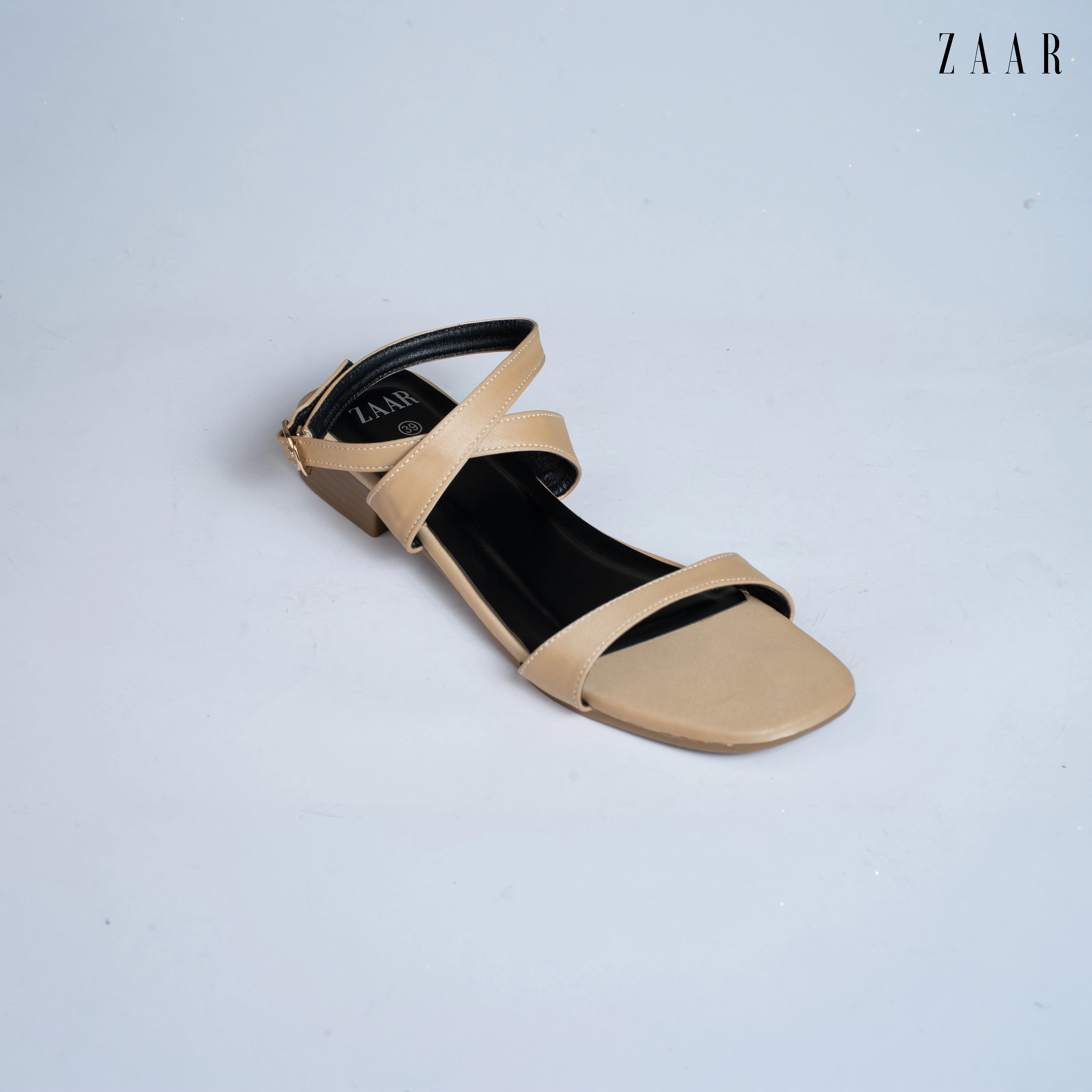 Terra Strappy Wedge in Earthy Camel