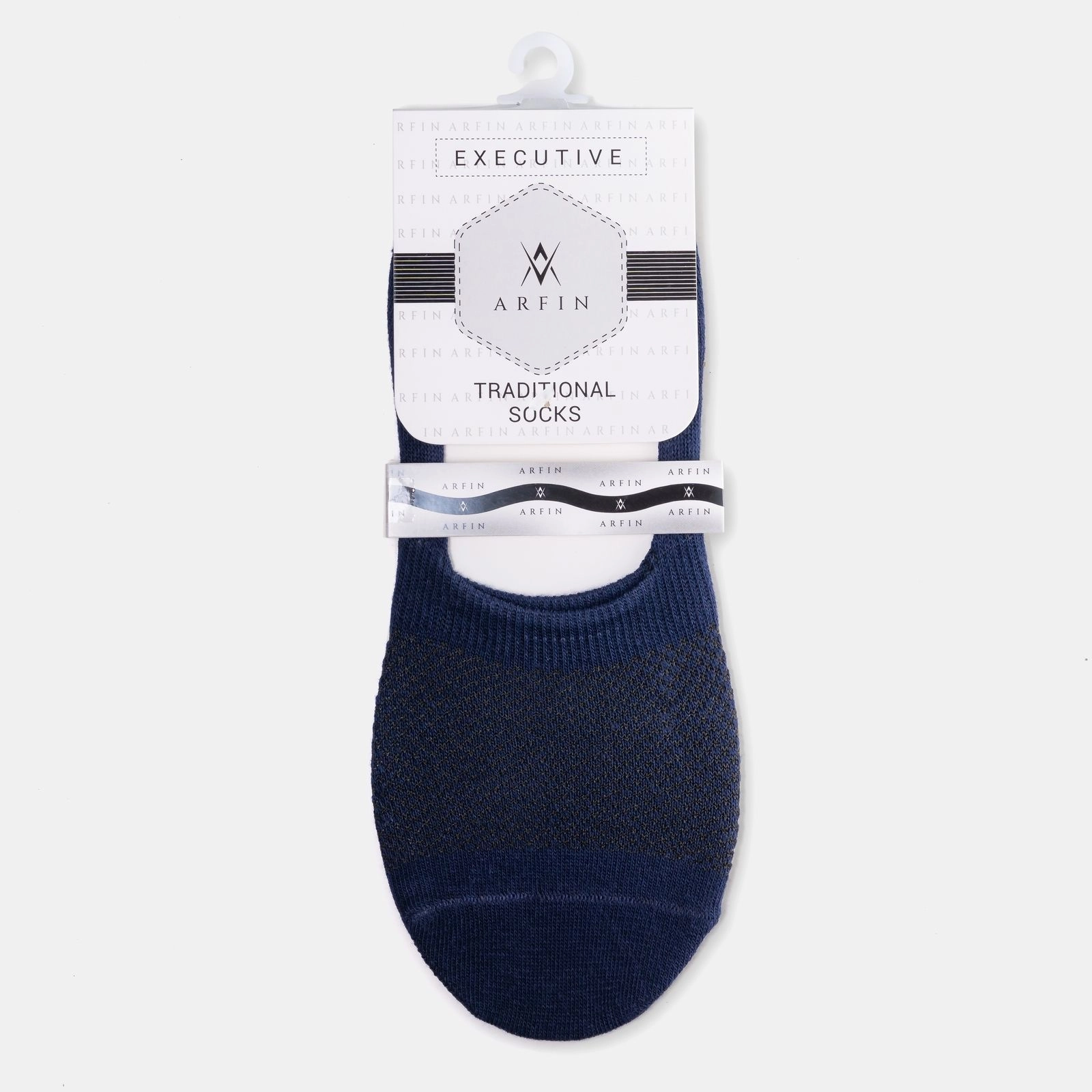 Plain Loafer Socks Blue
