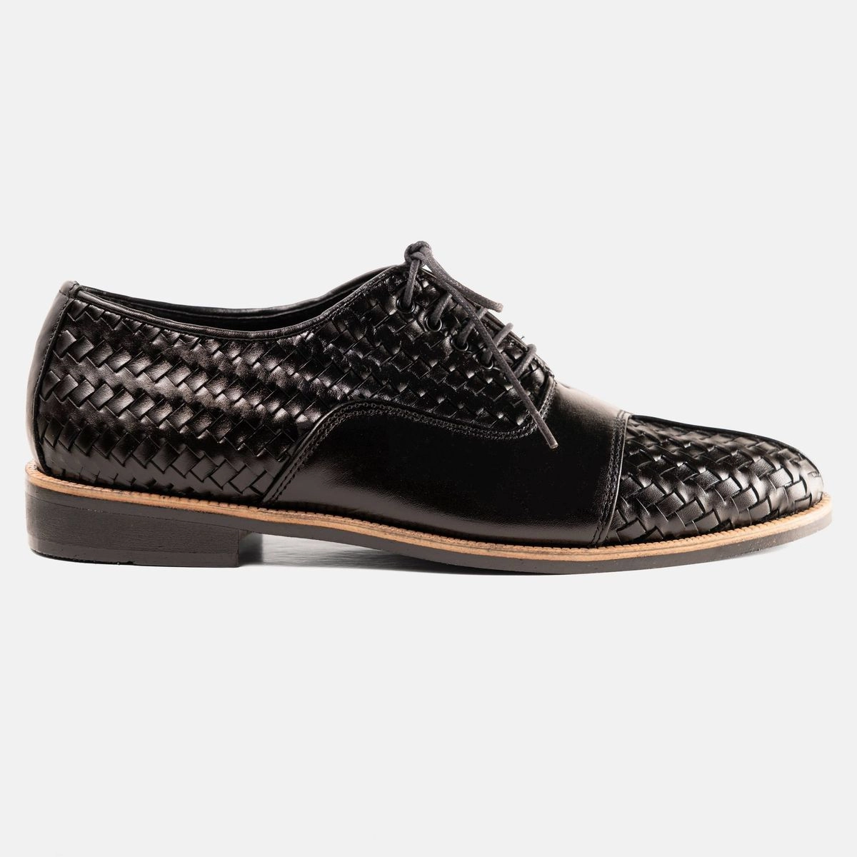Half Braided Oxford Shoe