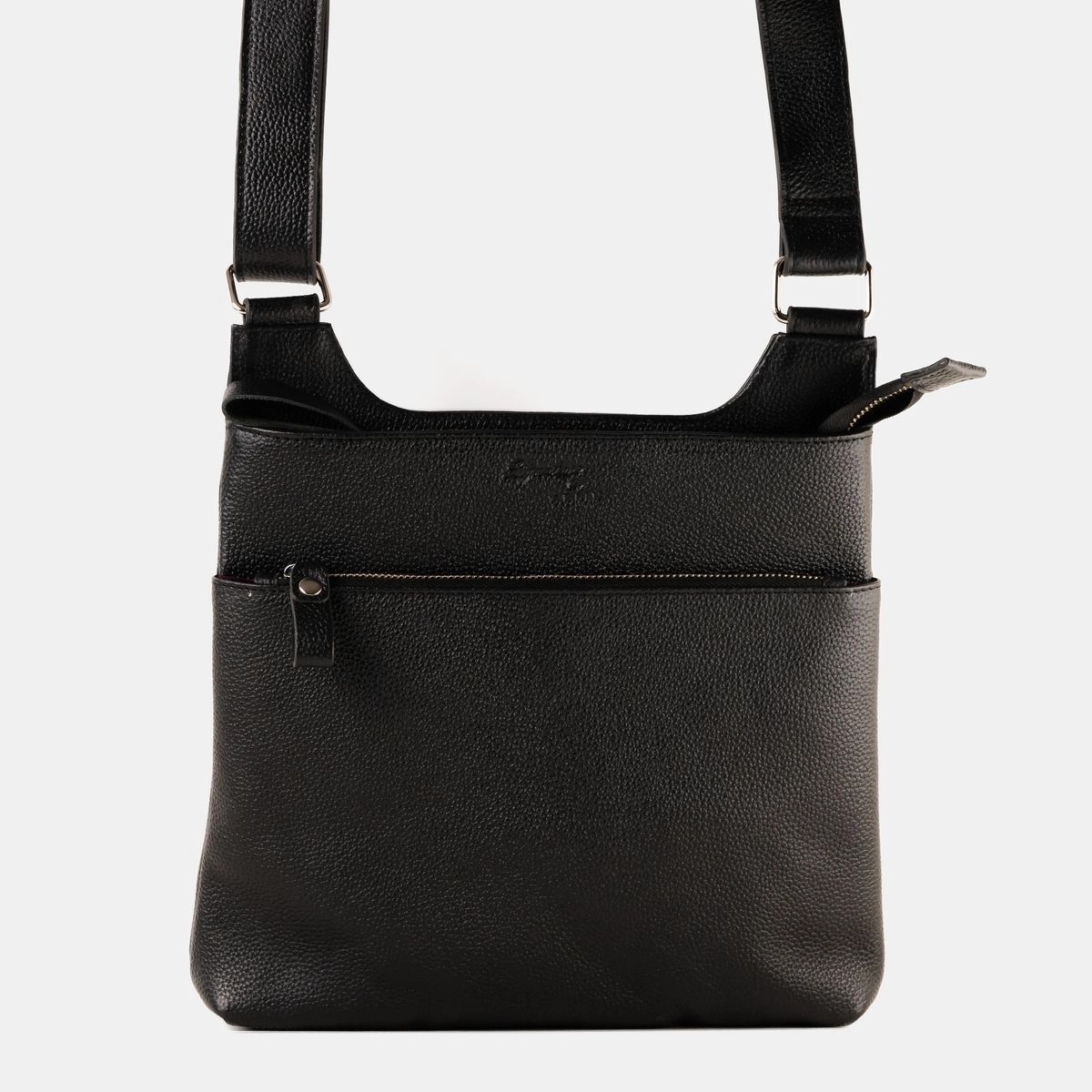 Black Crossbody Messenger Bag