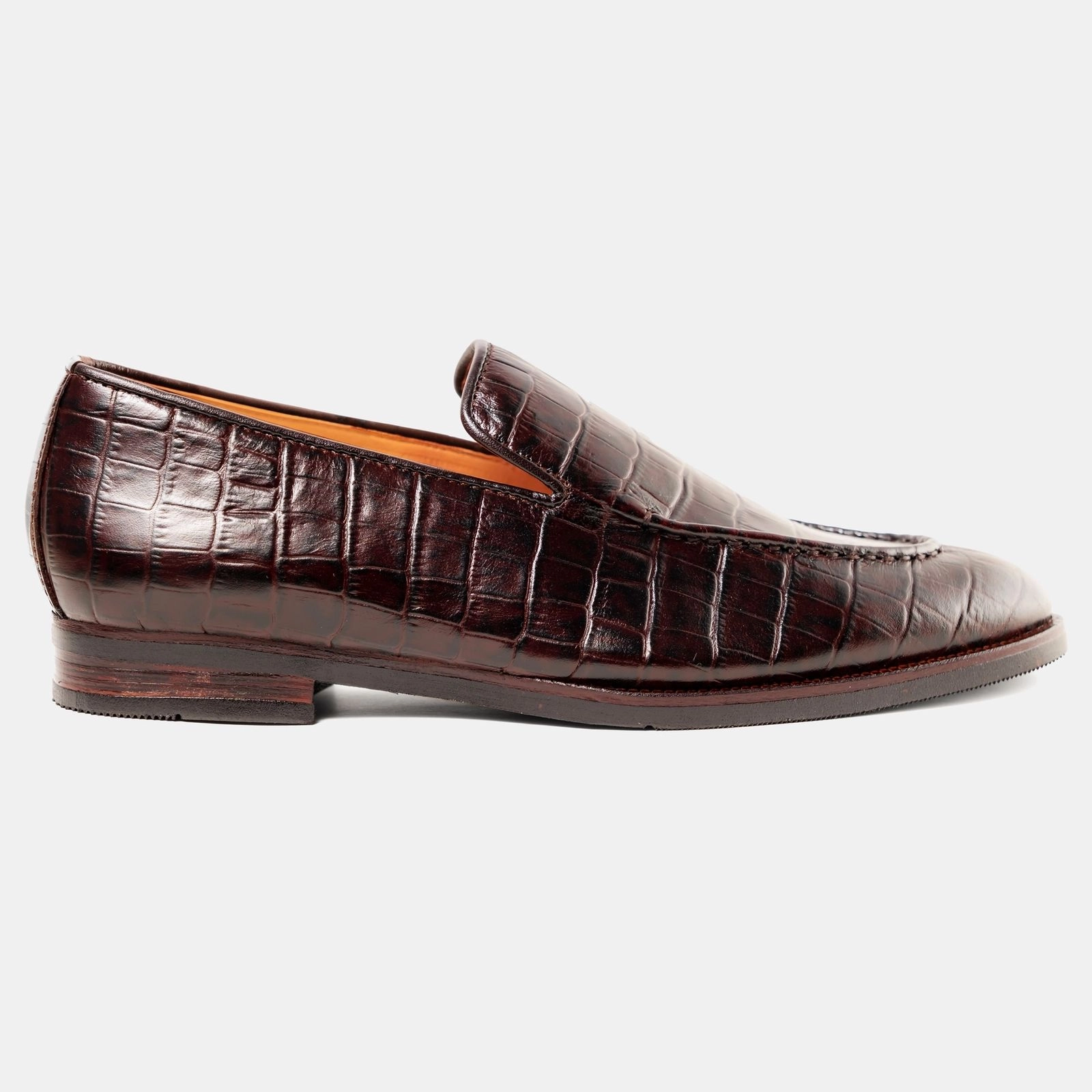 Croc Plain Stitch Loafer