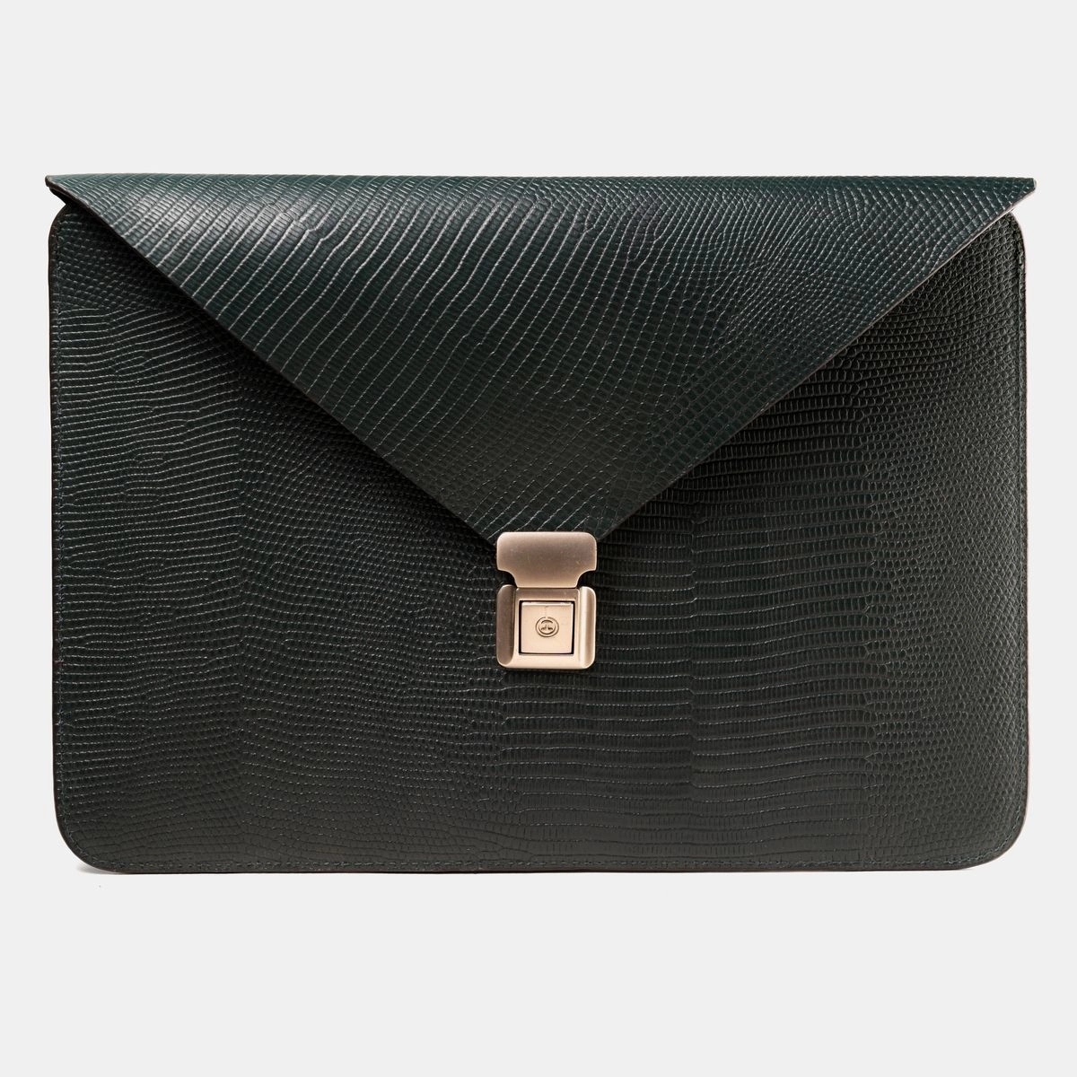 Executive Leather Sleeve Green