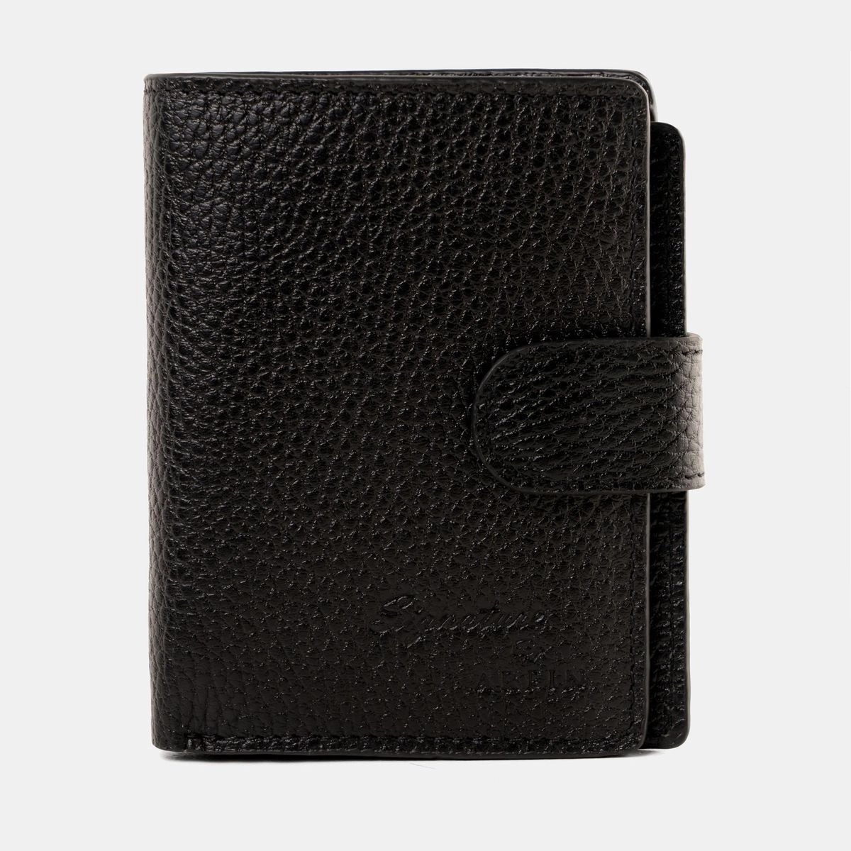 Black Vertical Loop Wallet