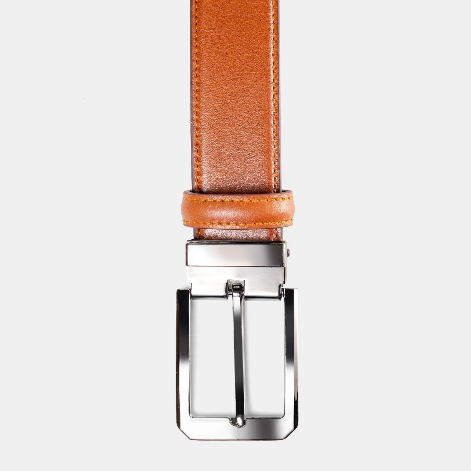 Tan Basic Belt with Gun Buckle