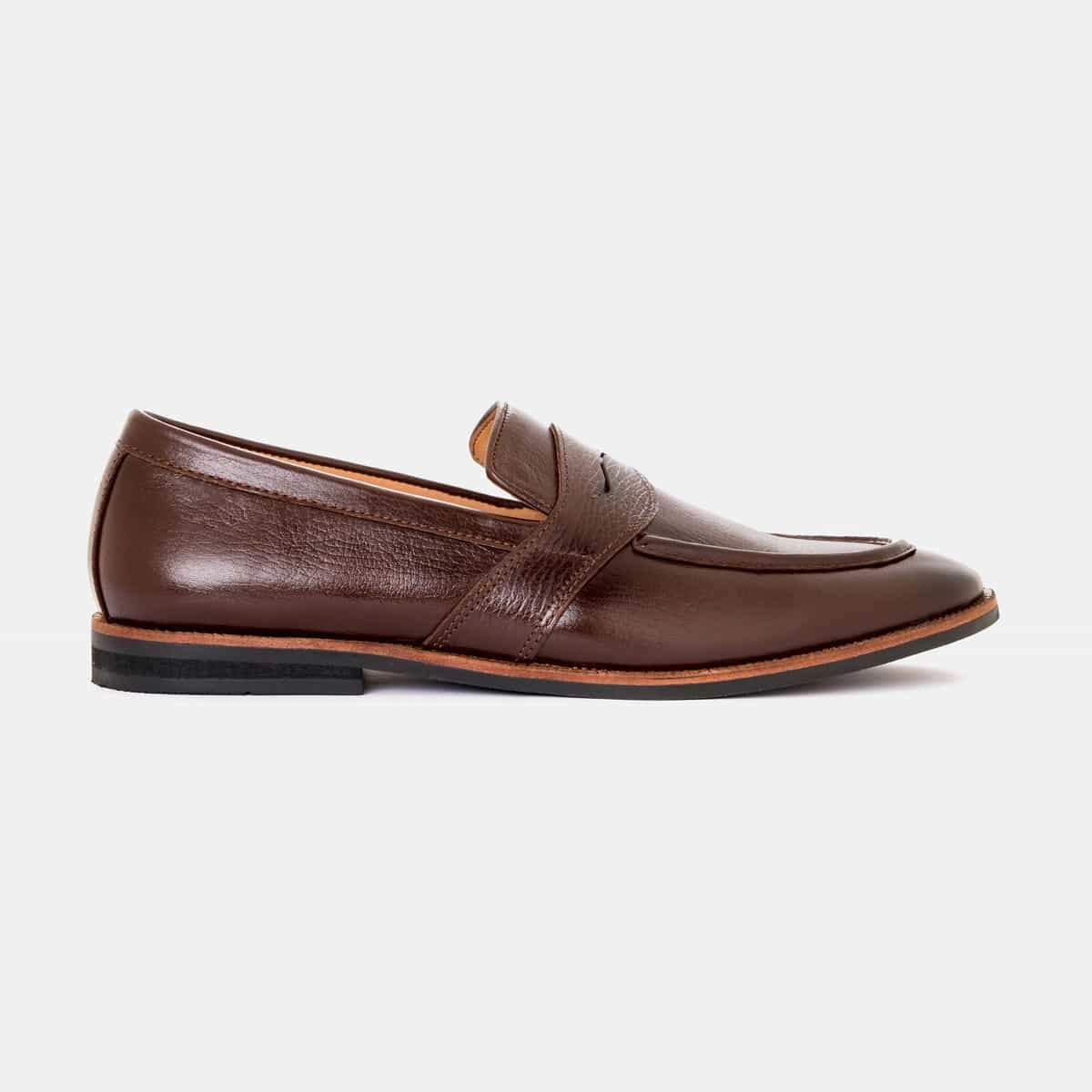 Penny Loafer with Burnt Tip