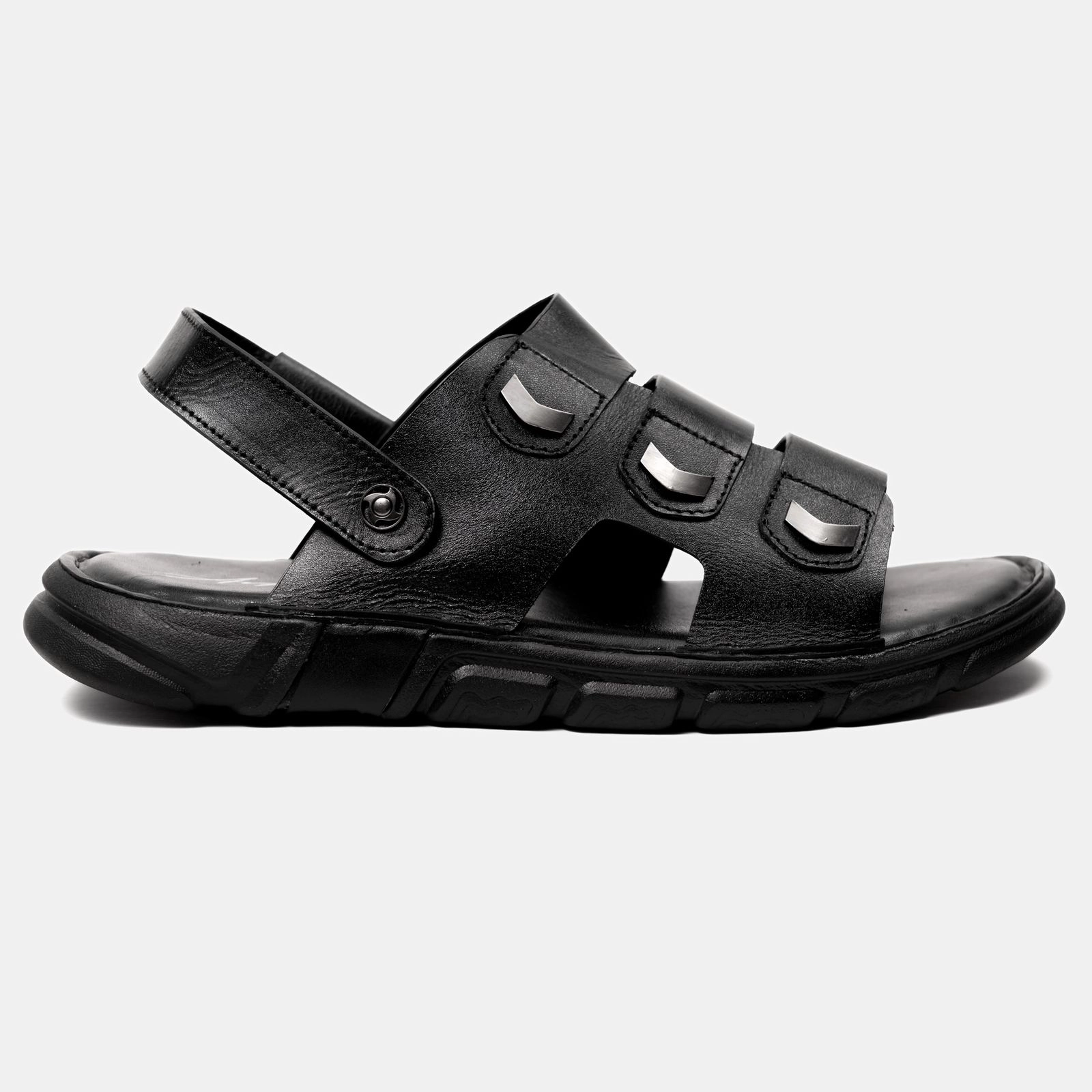 Comfy Sole Handmade Black Sandal