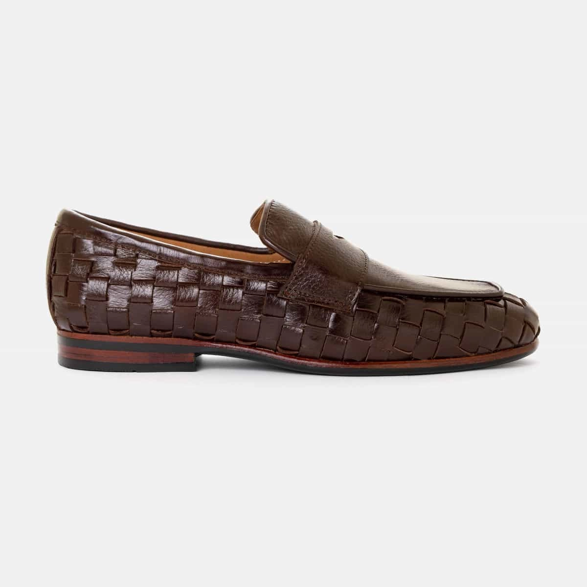 Penny Loafer with Braiding