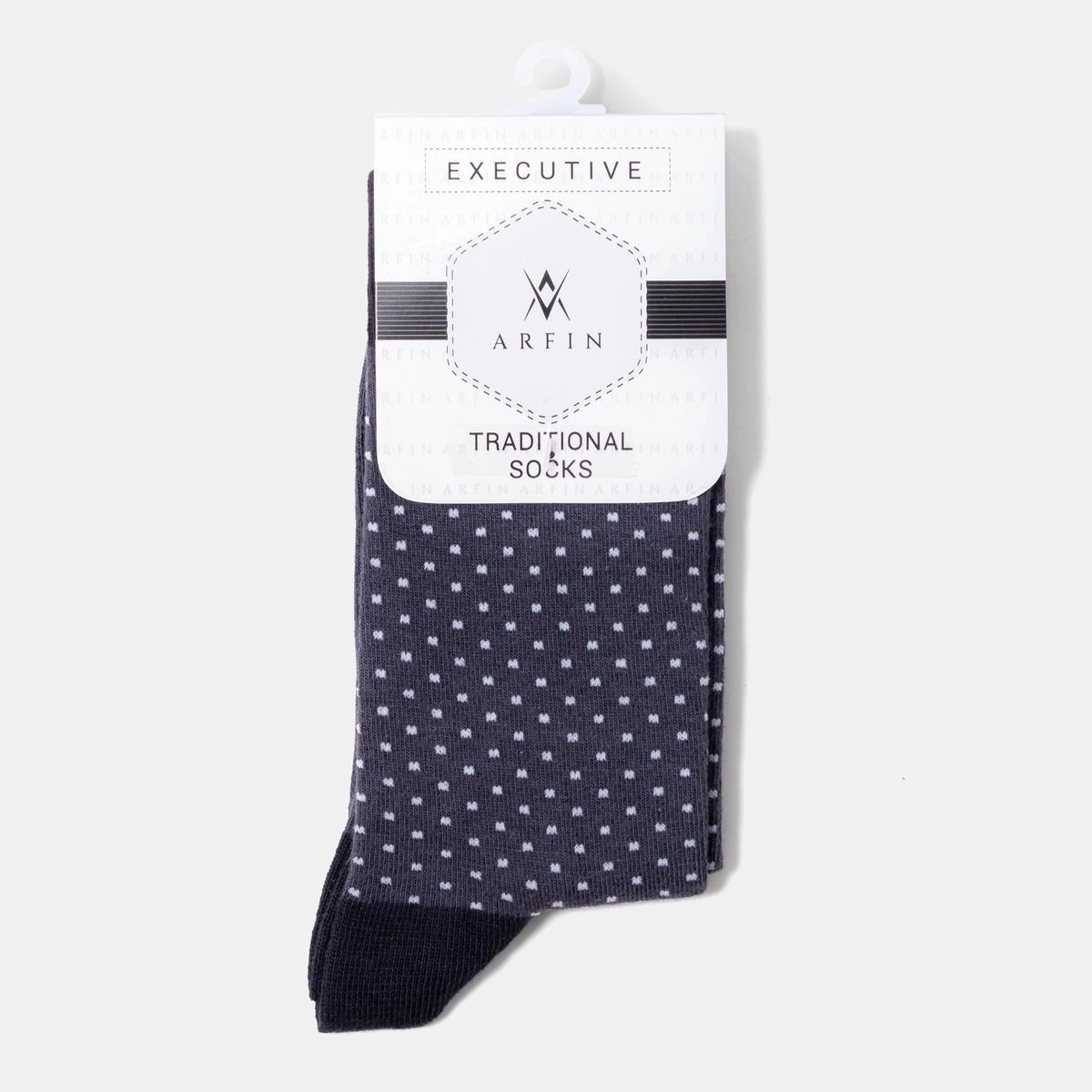 Dot Print Premium Long Socks