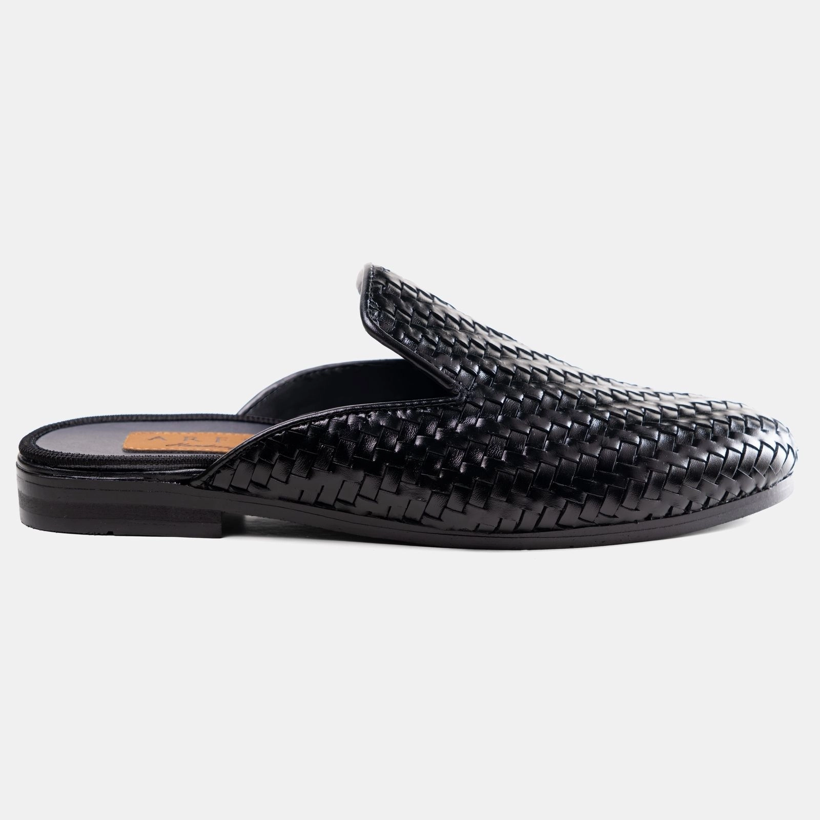 Braided Slipper in Black