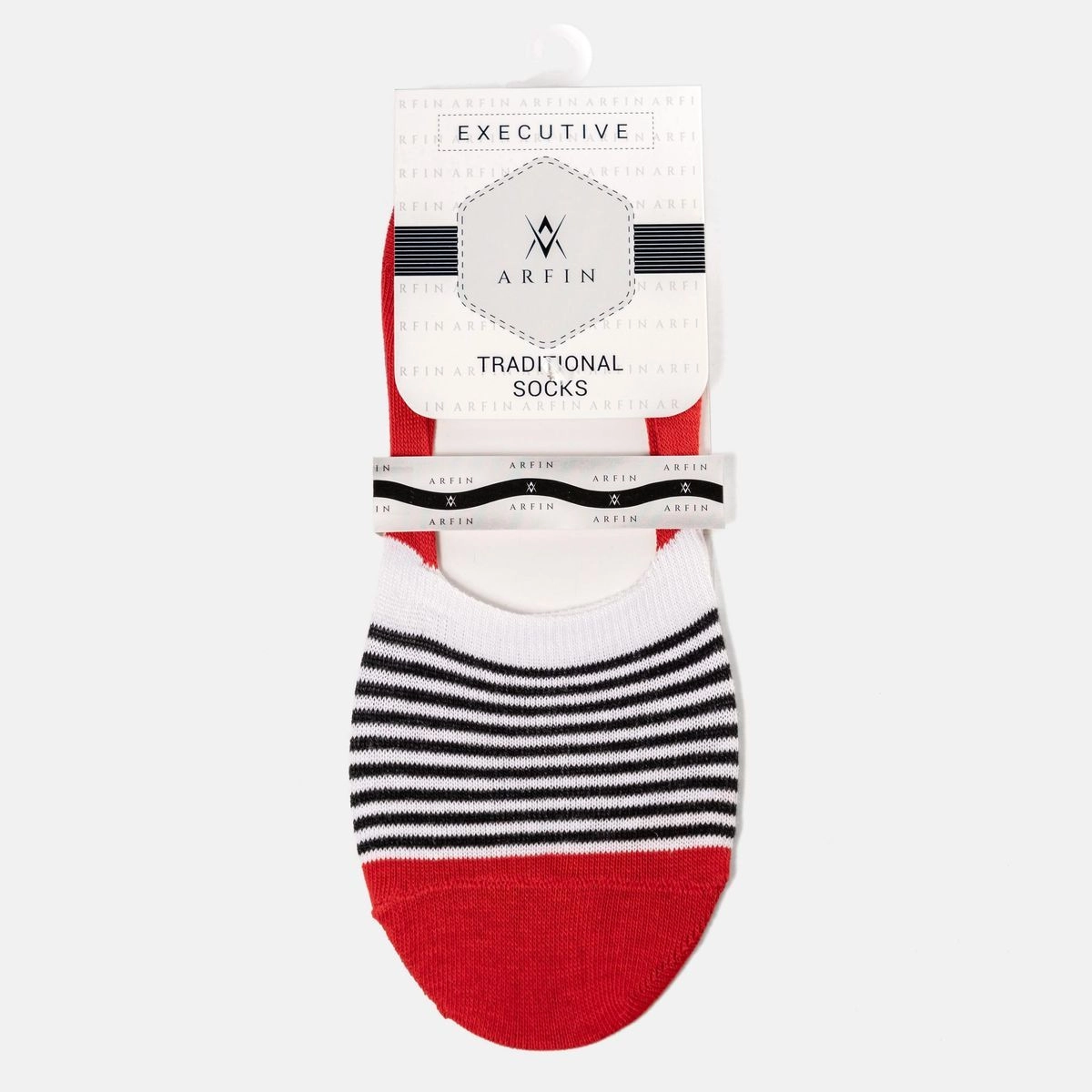 RED Mixed Loafer Socks