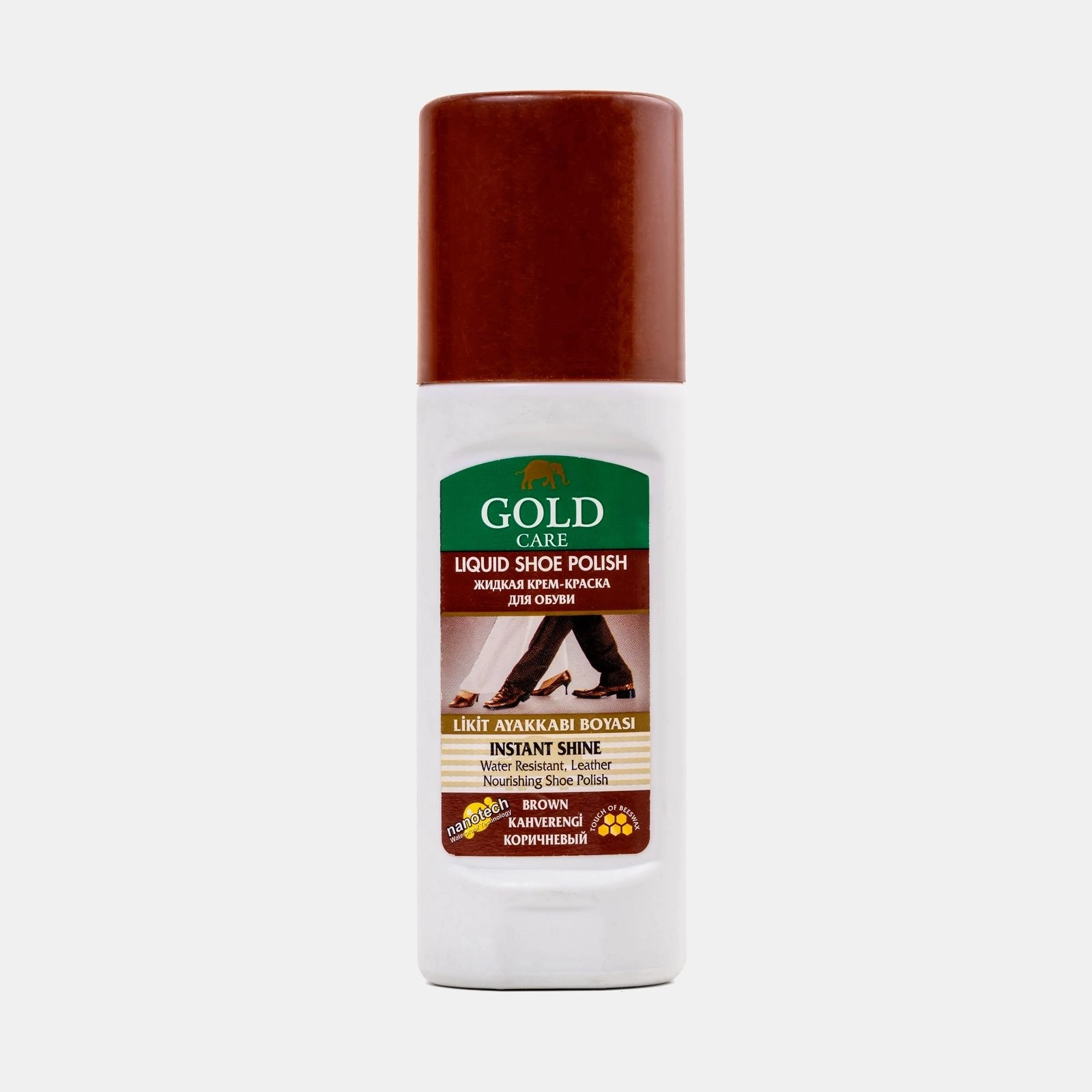 Gold Care Instant Shine Liquid Shoe Polish 75 ML