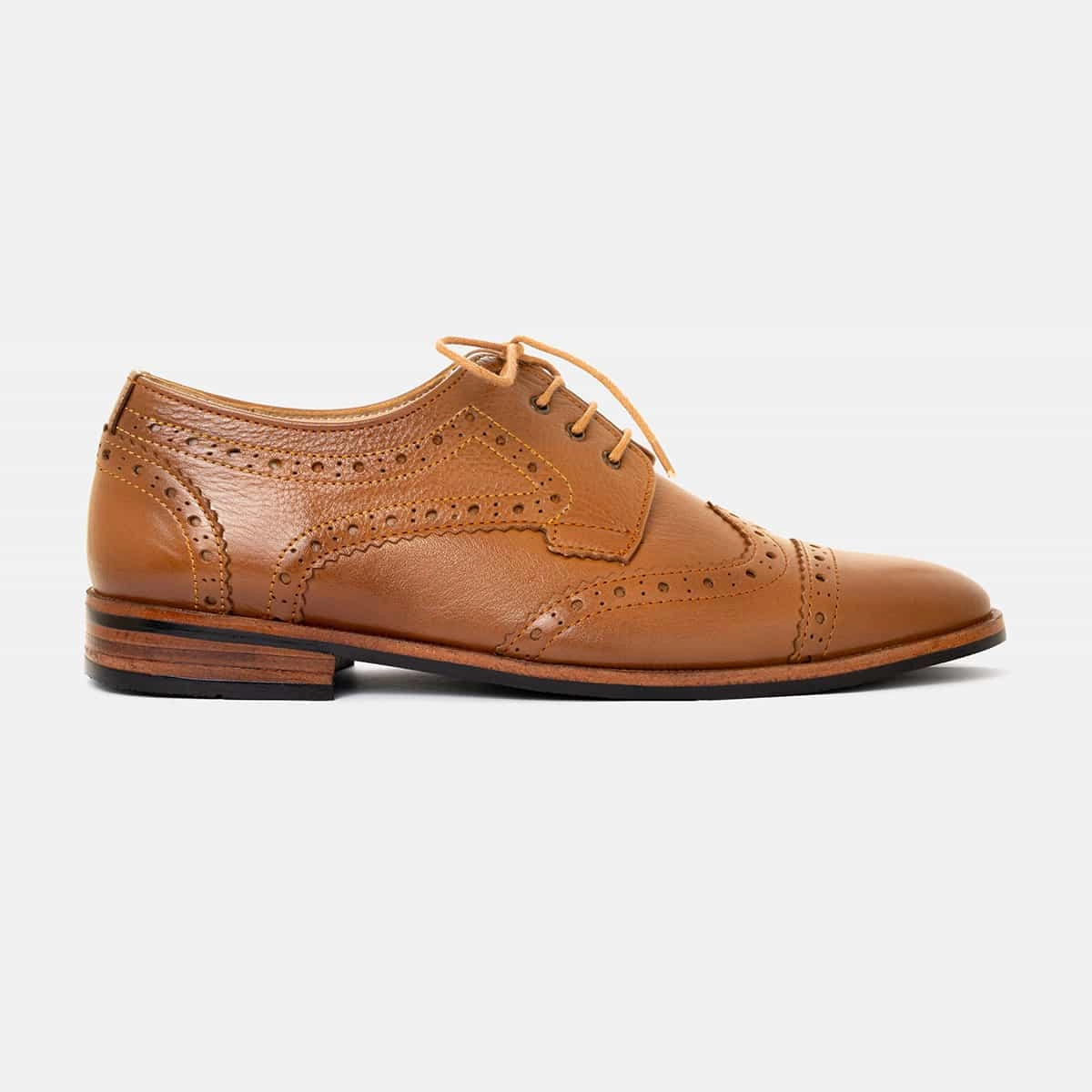Derby with Brogue Wingtip