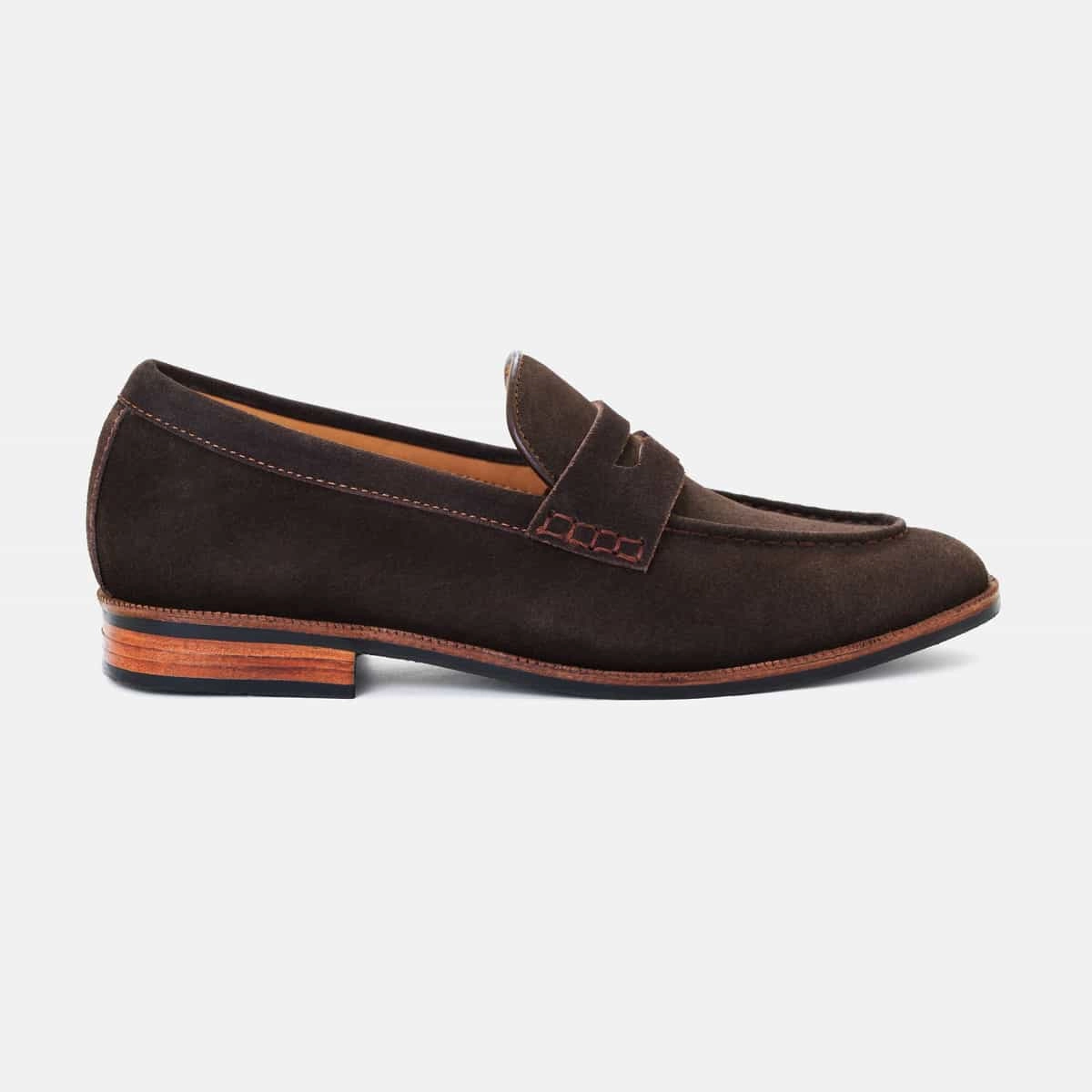 Suede Penny Loafer