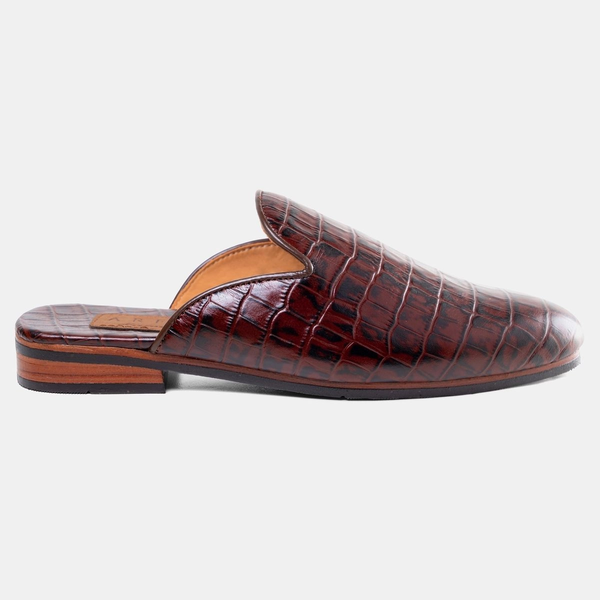 Croc Fixed Sole Half Shoe Cocoa