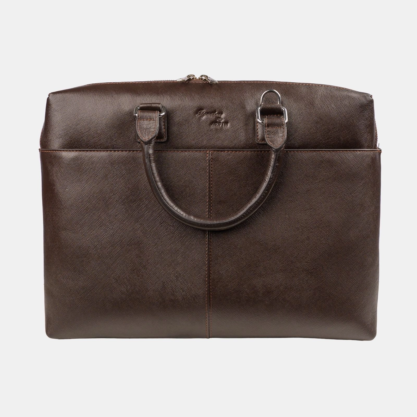 Saffiano Cocoa Premium Executive Bag