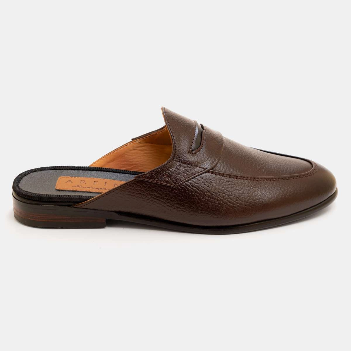 Chocolate Penny Half Shoe