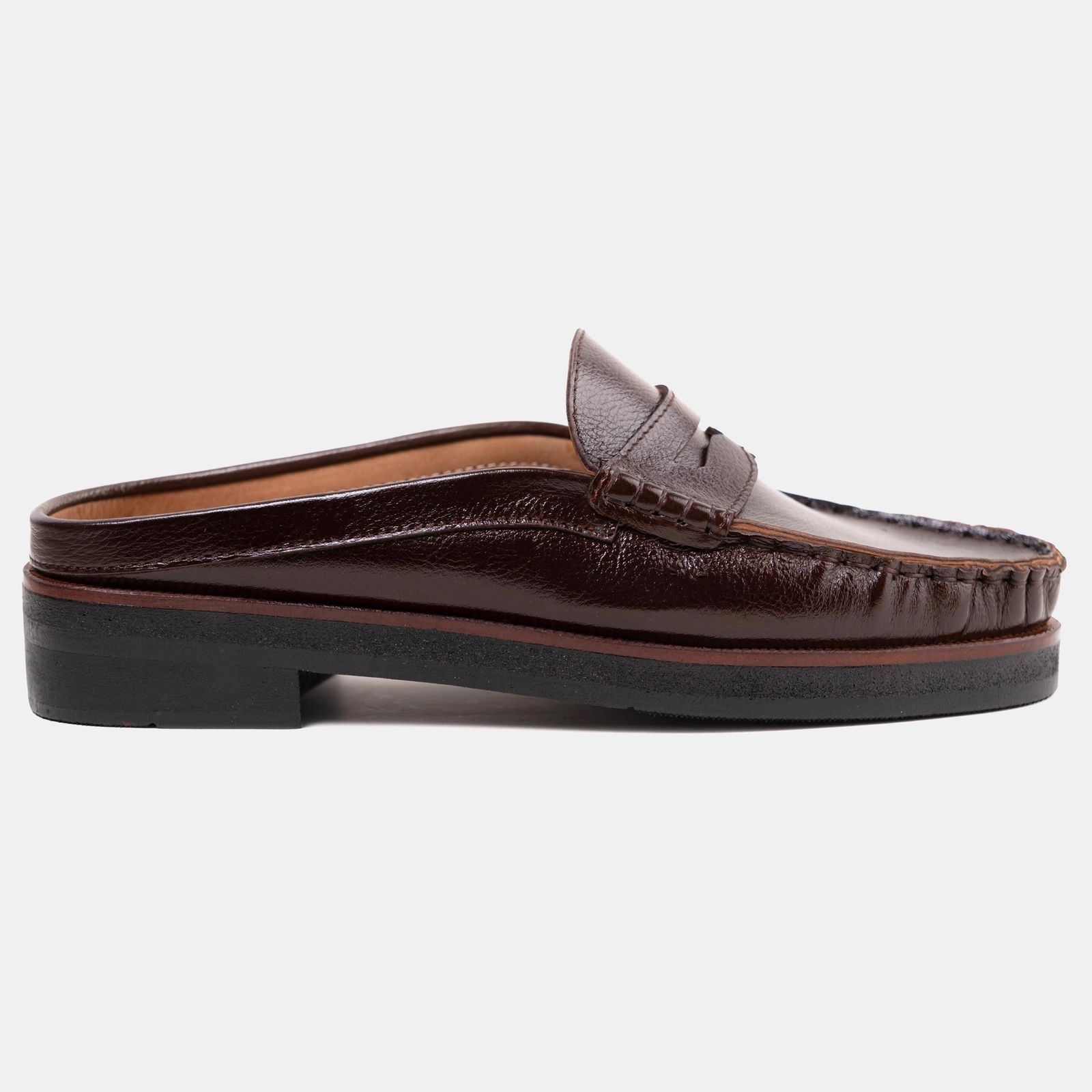 Fat Sole Half Shoe Cocoa