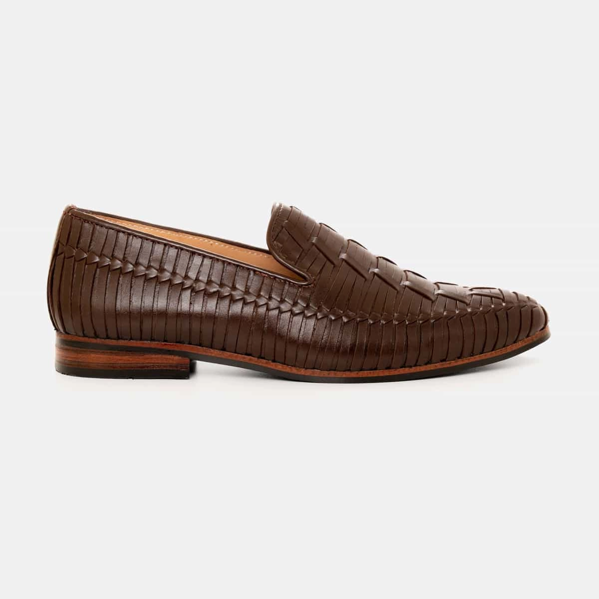 Hex Cocoa Braided Loafer