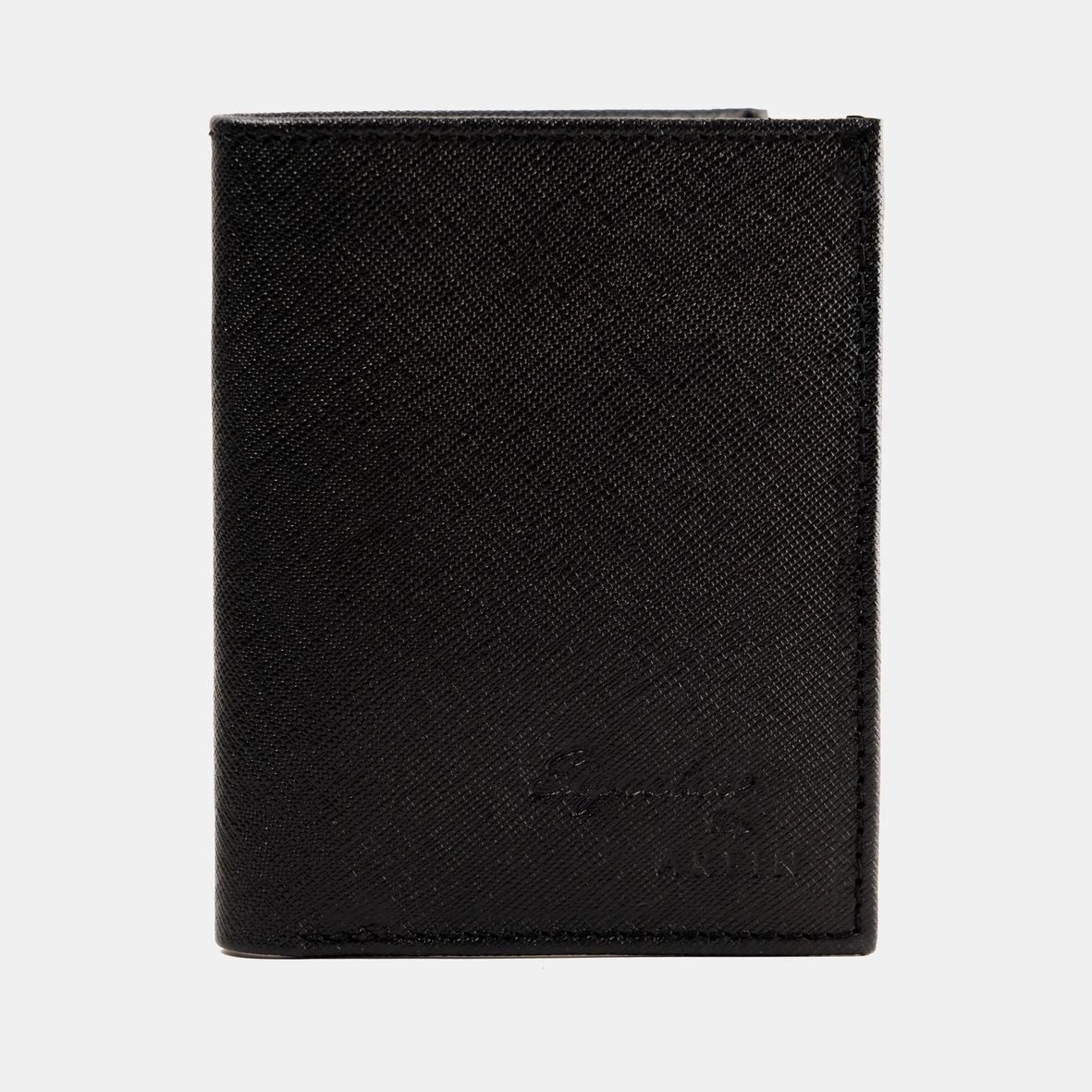 Saffiano Black Mini Wallet