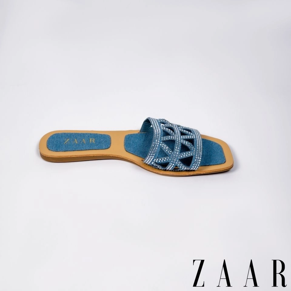 Crystal Indigo Slides