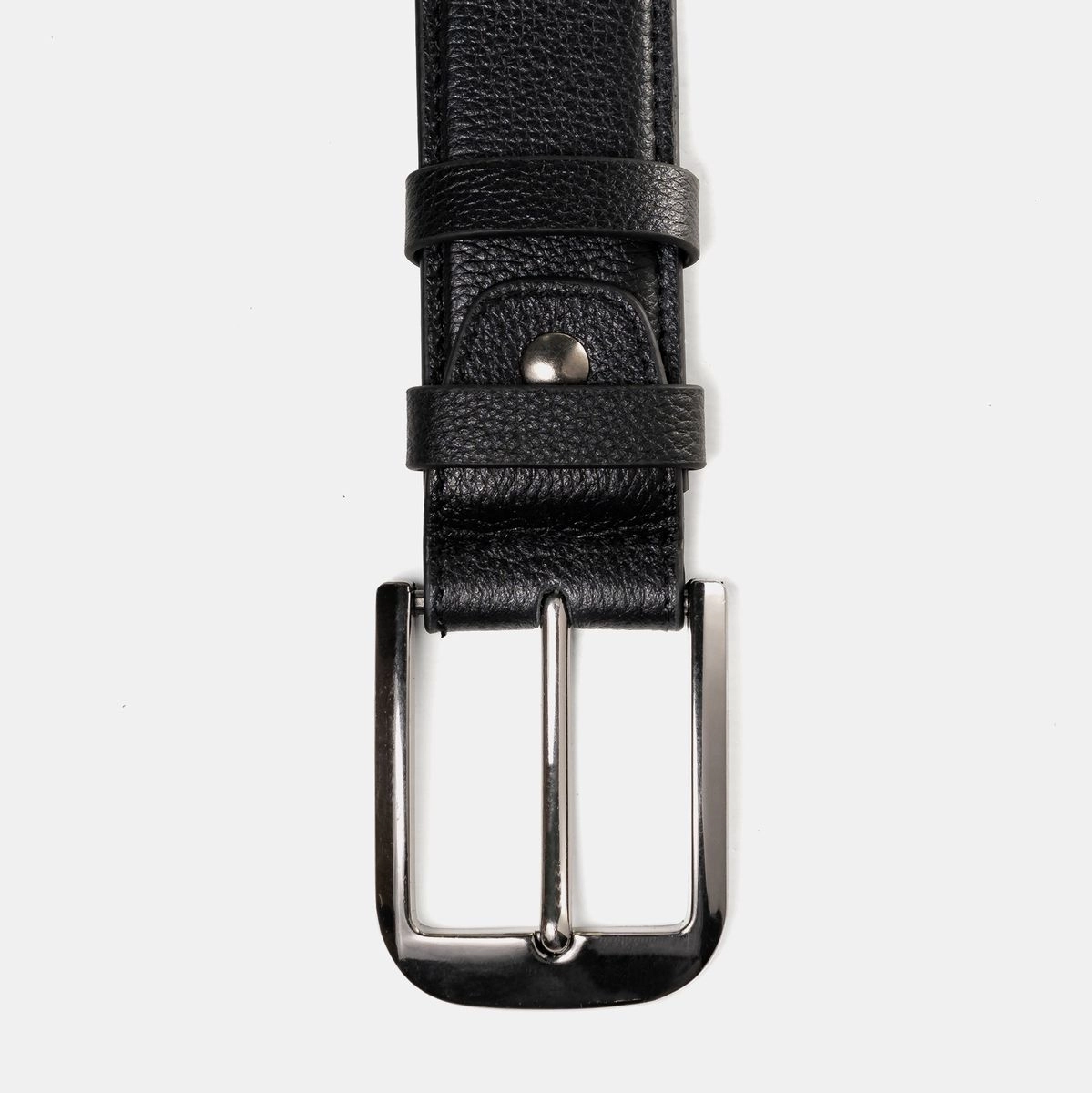 Gun Made Buckle Black 2-inch Belt