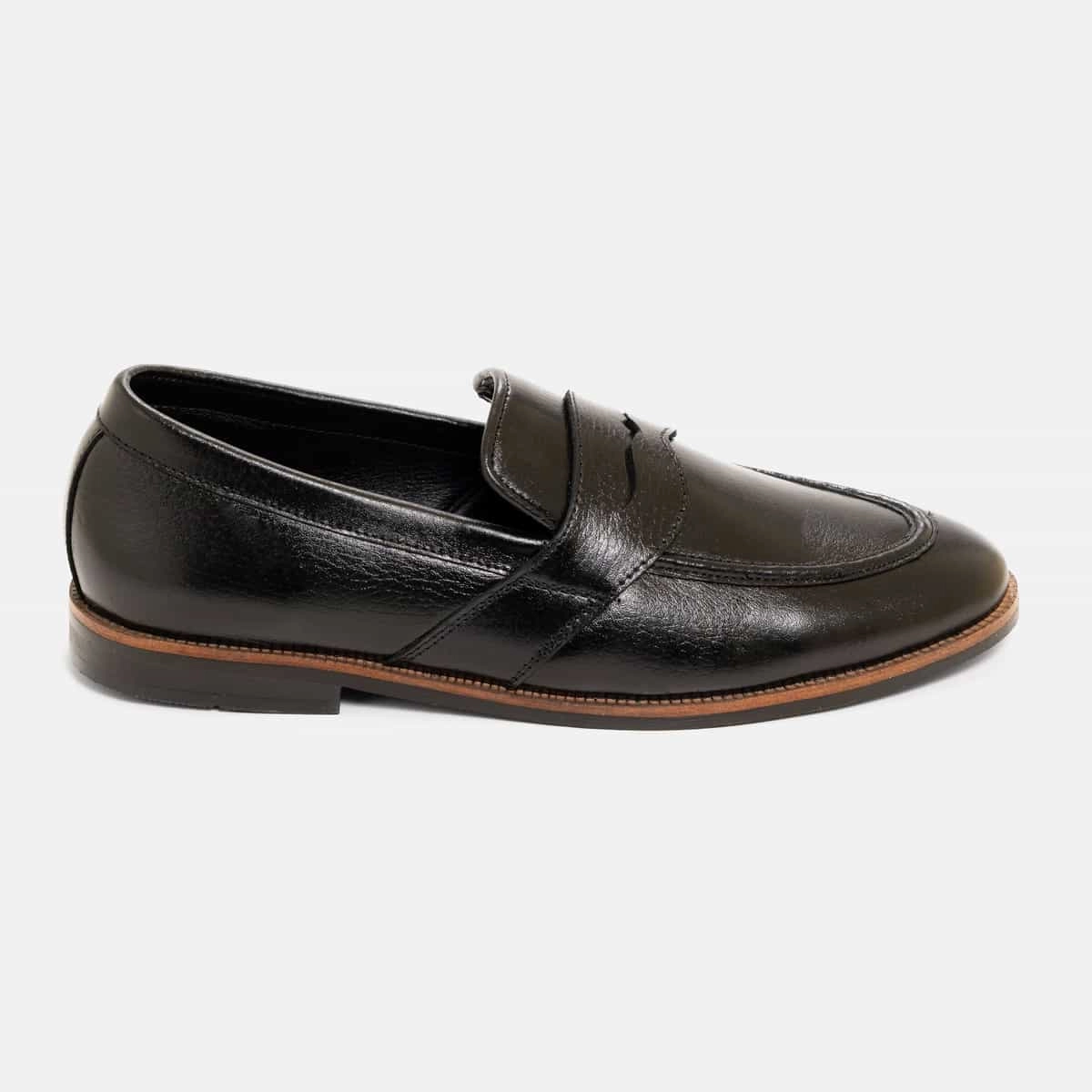 Black Penny Loafer