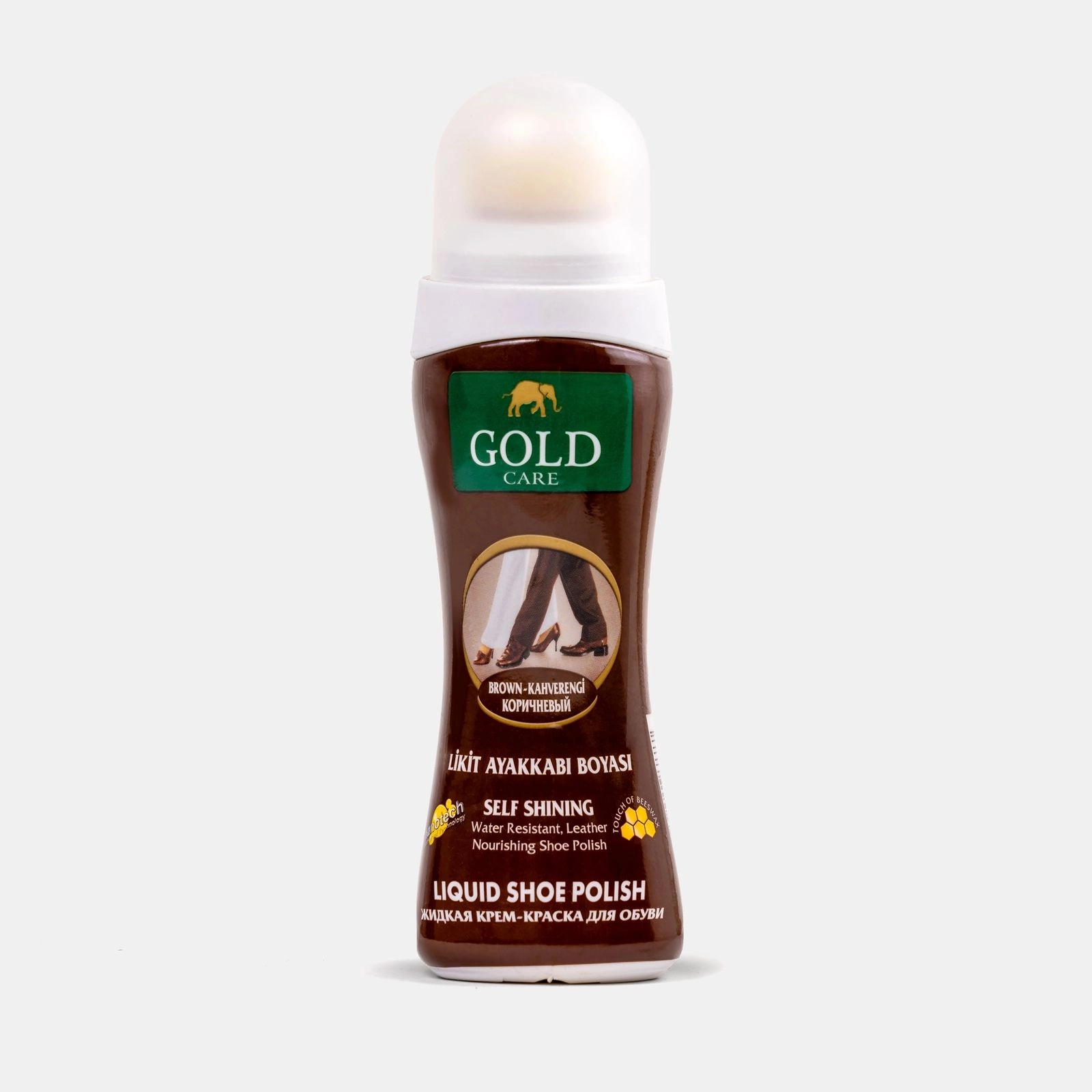 Gold Care New Liquid Shoe Polish 75 ML