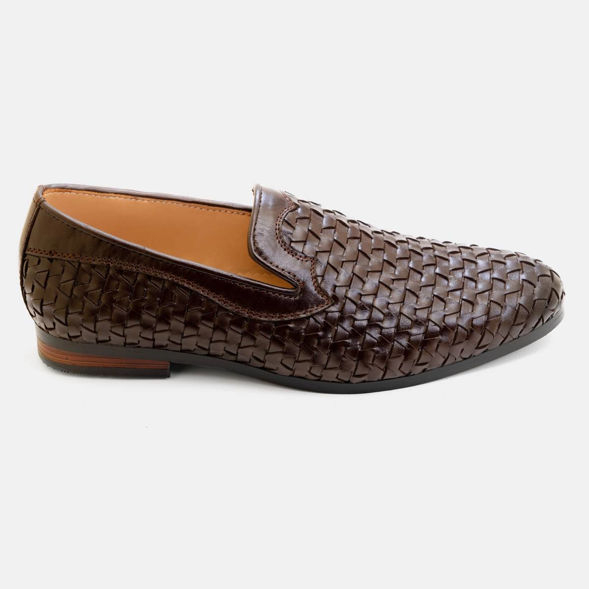 Trigon Braided Loafer in Leather