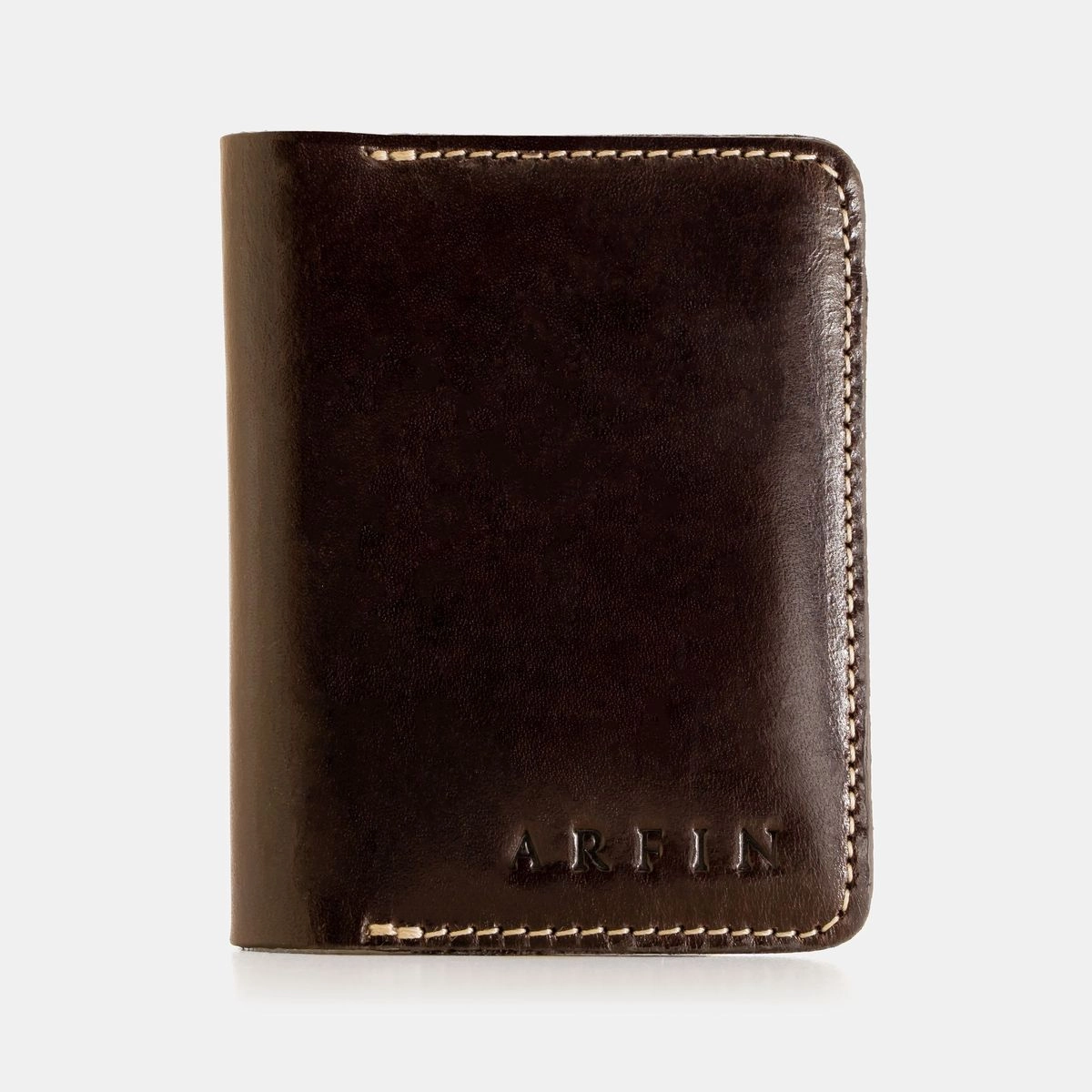 Dark Brown Card Holder