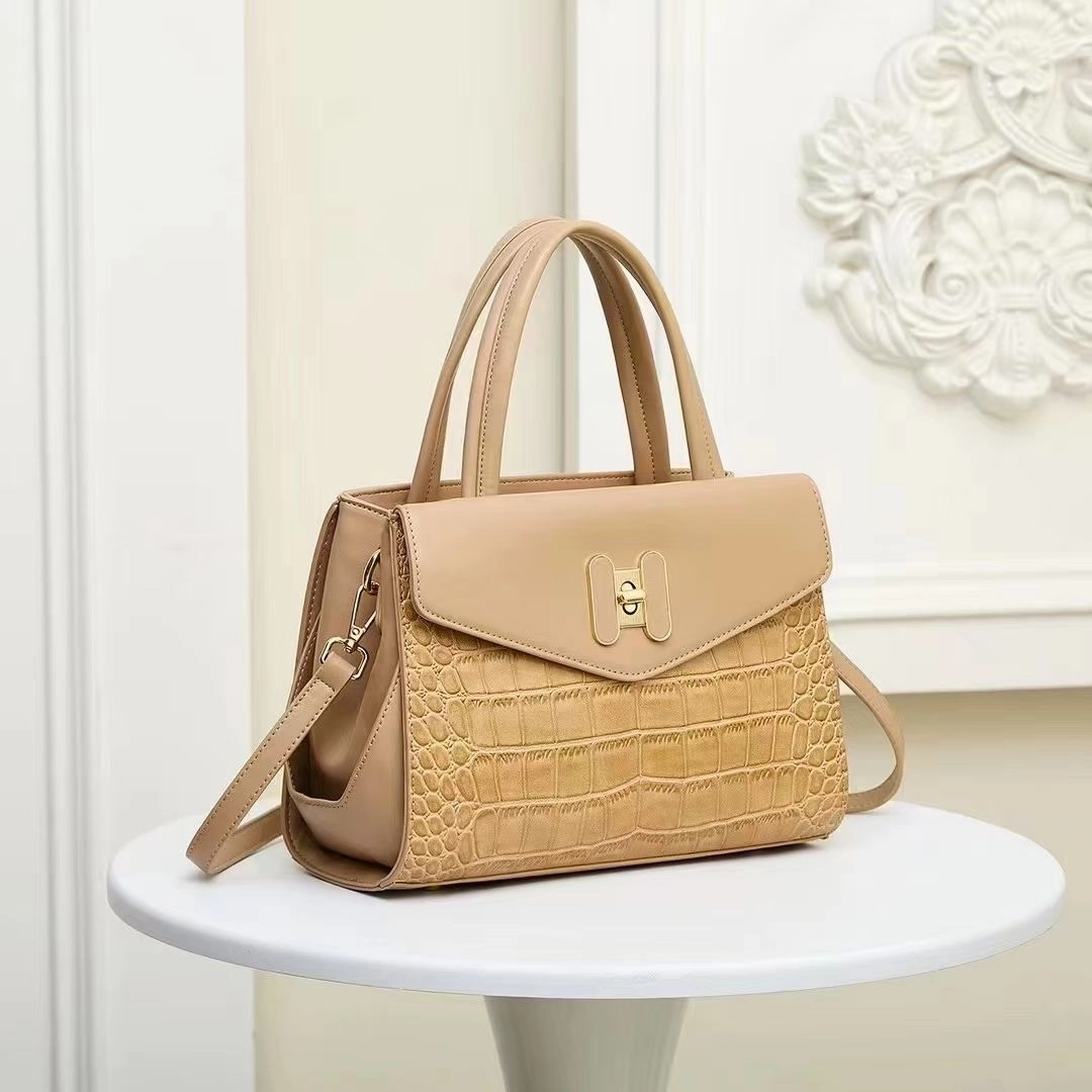 KC 30192 - Khaki, Pink, Brown, White