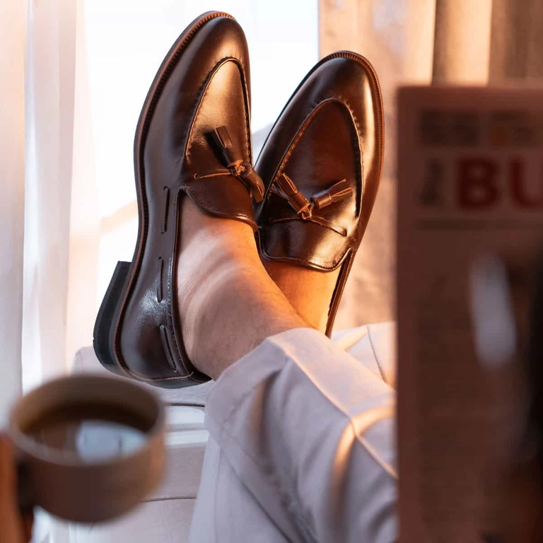 Interlaced Tassel Loafer | ARFIN