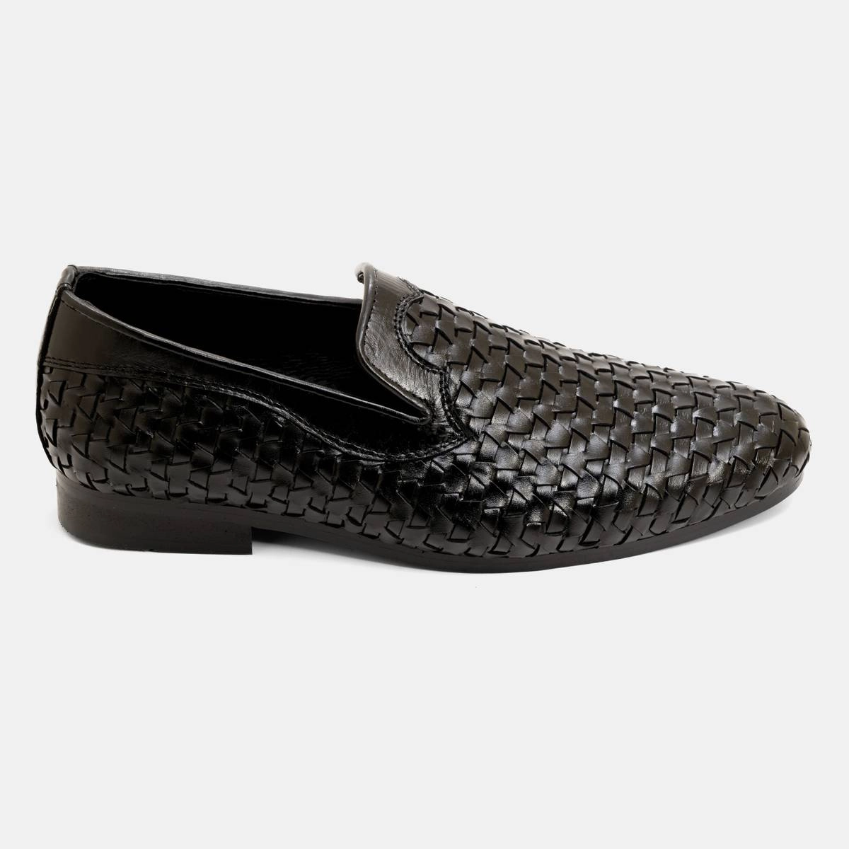 Trigon Braided Loafer in Leather