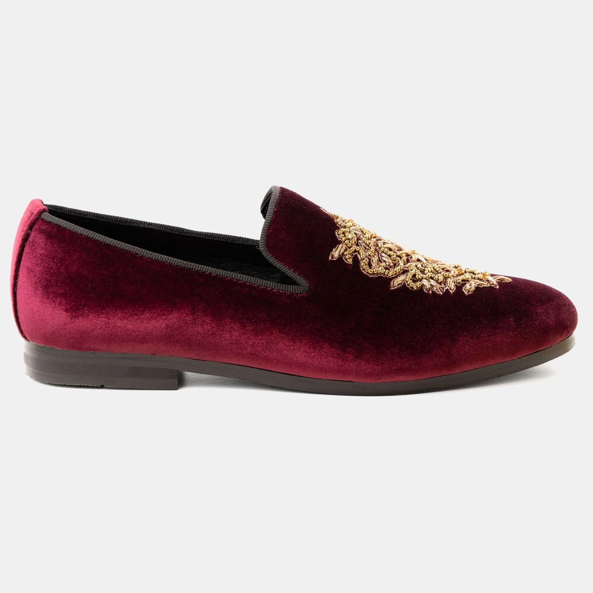Boutique Golden Zardosi On Maroon