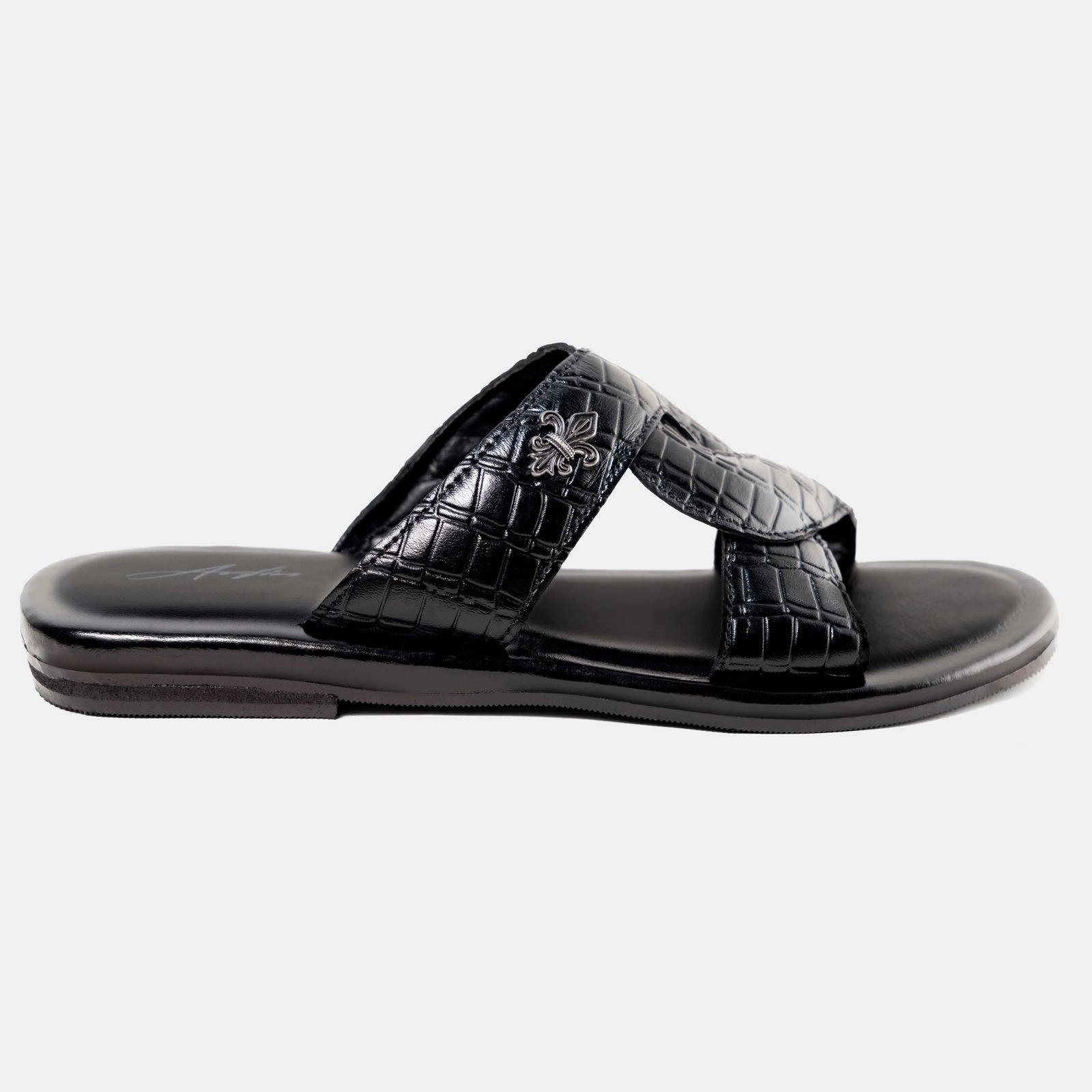Handmade CrissCross Sandal Black Liz