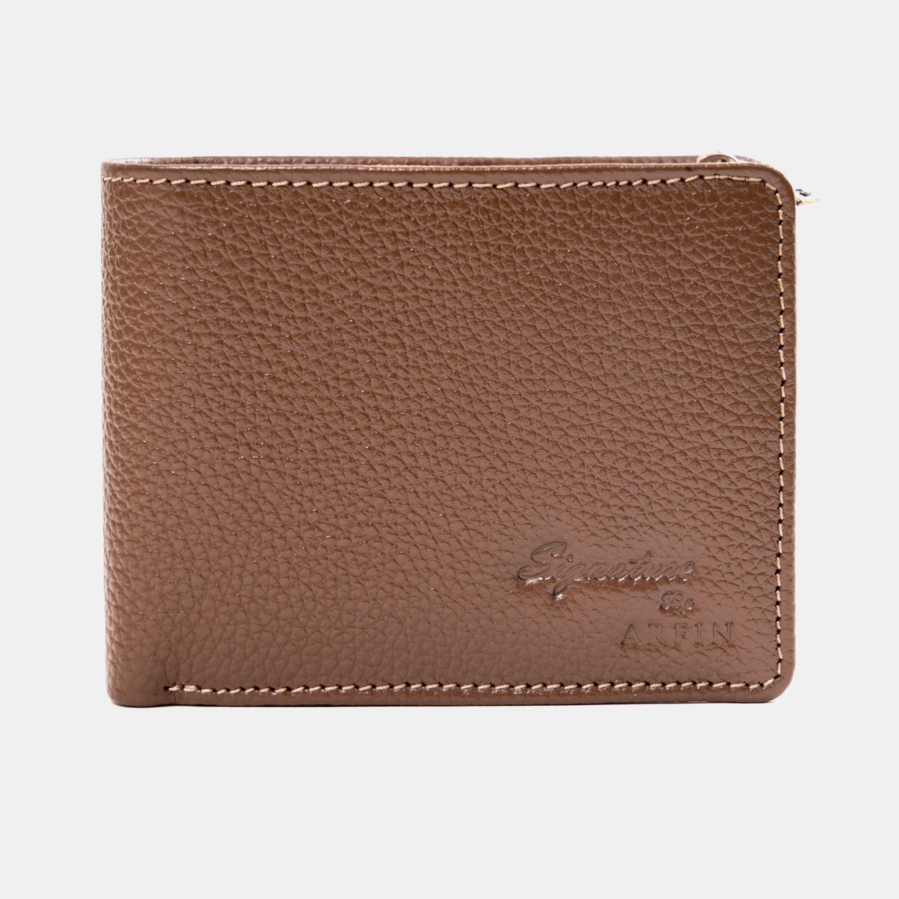 Brown Trifold Multifunction Wallet