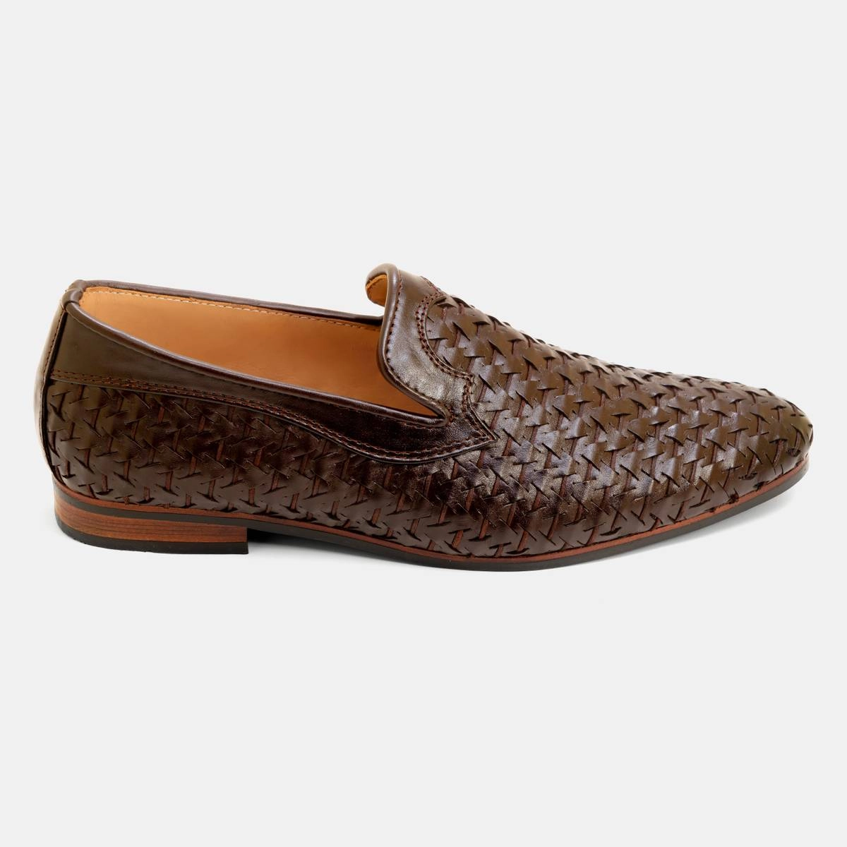 Trigon Braided Loafer in Leather & Yarn